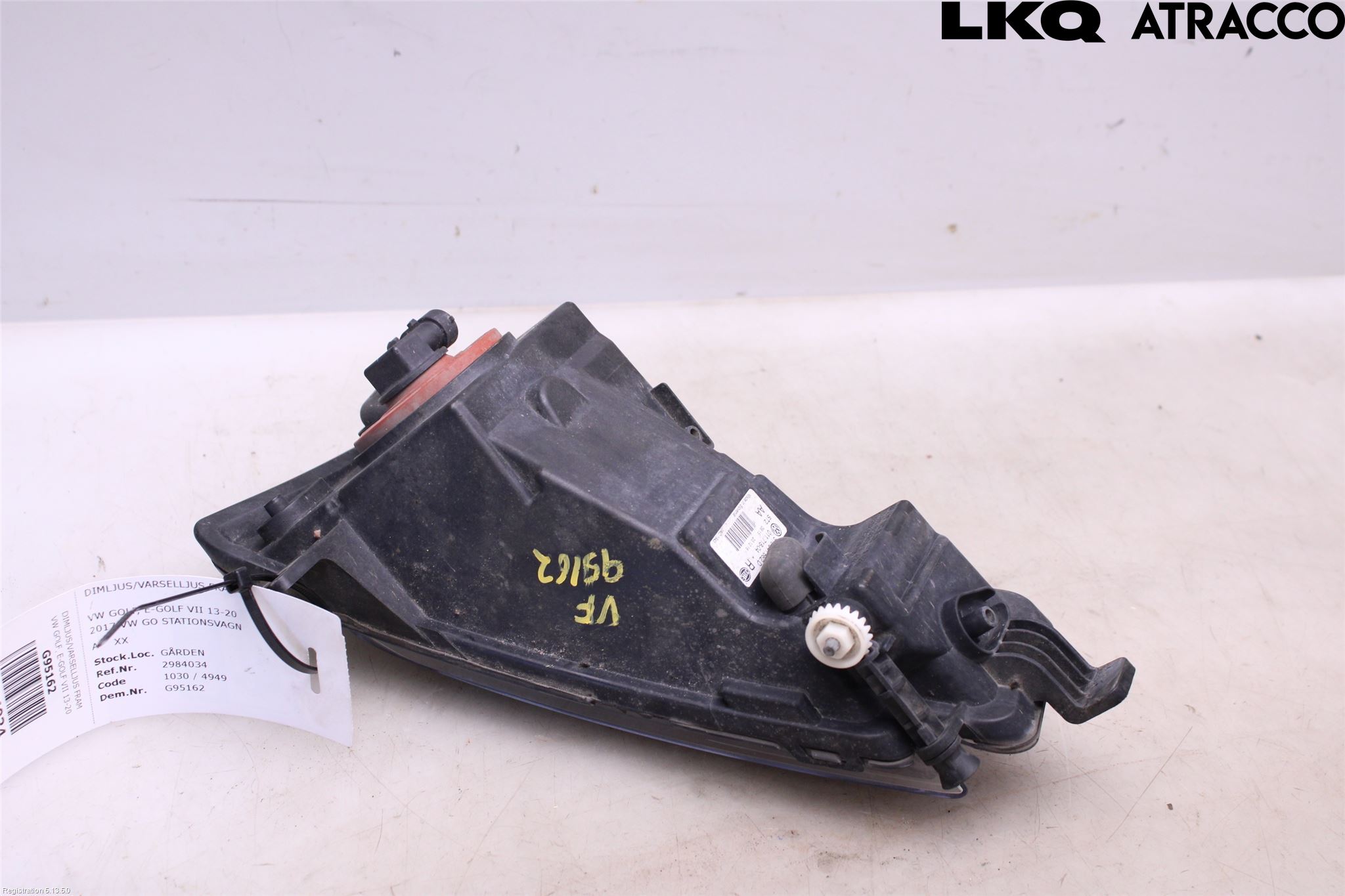 Volkswagen VW GOLF / E-GOLF VII 13-20 Dimljus-Varselljus Fram