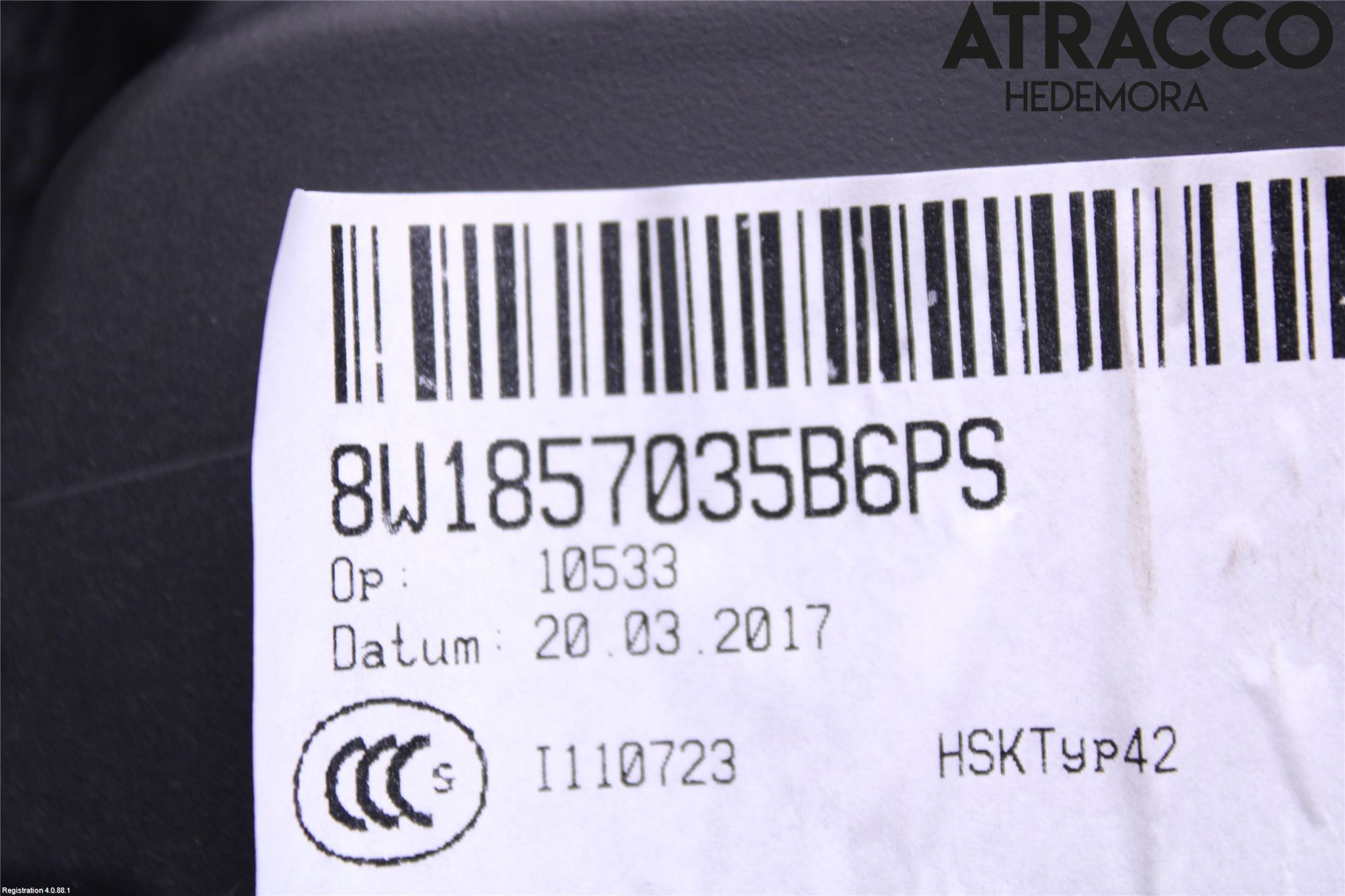 Audi A5 17- Handskfack