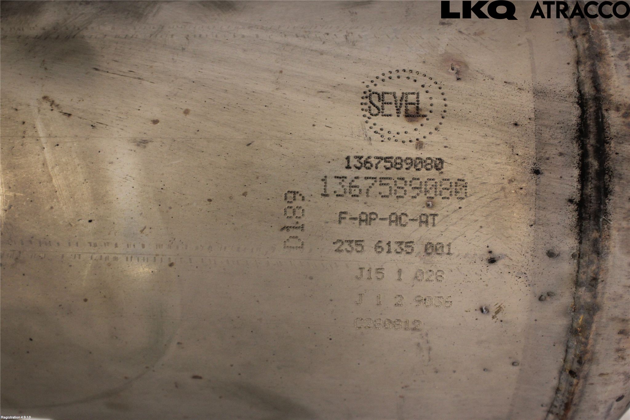 Fiat DUCATO 07-15 Avgas Partikelfilter