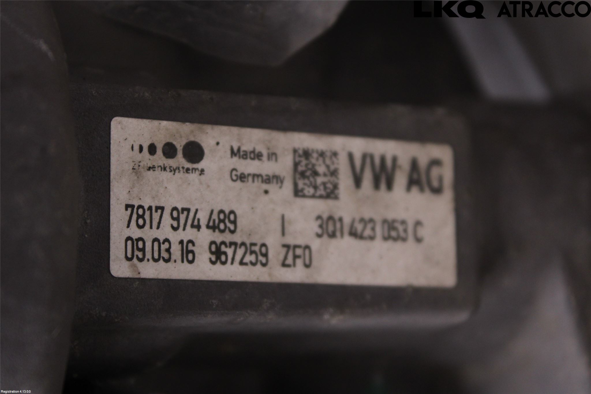 Volkswagen VW PASSAT 15-19 Styrväxel-Snäcka Elektrisk