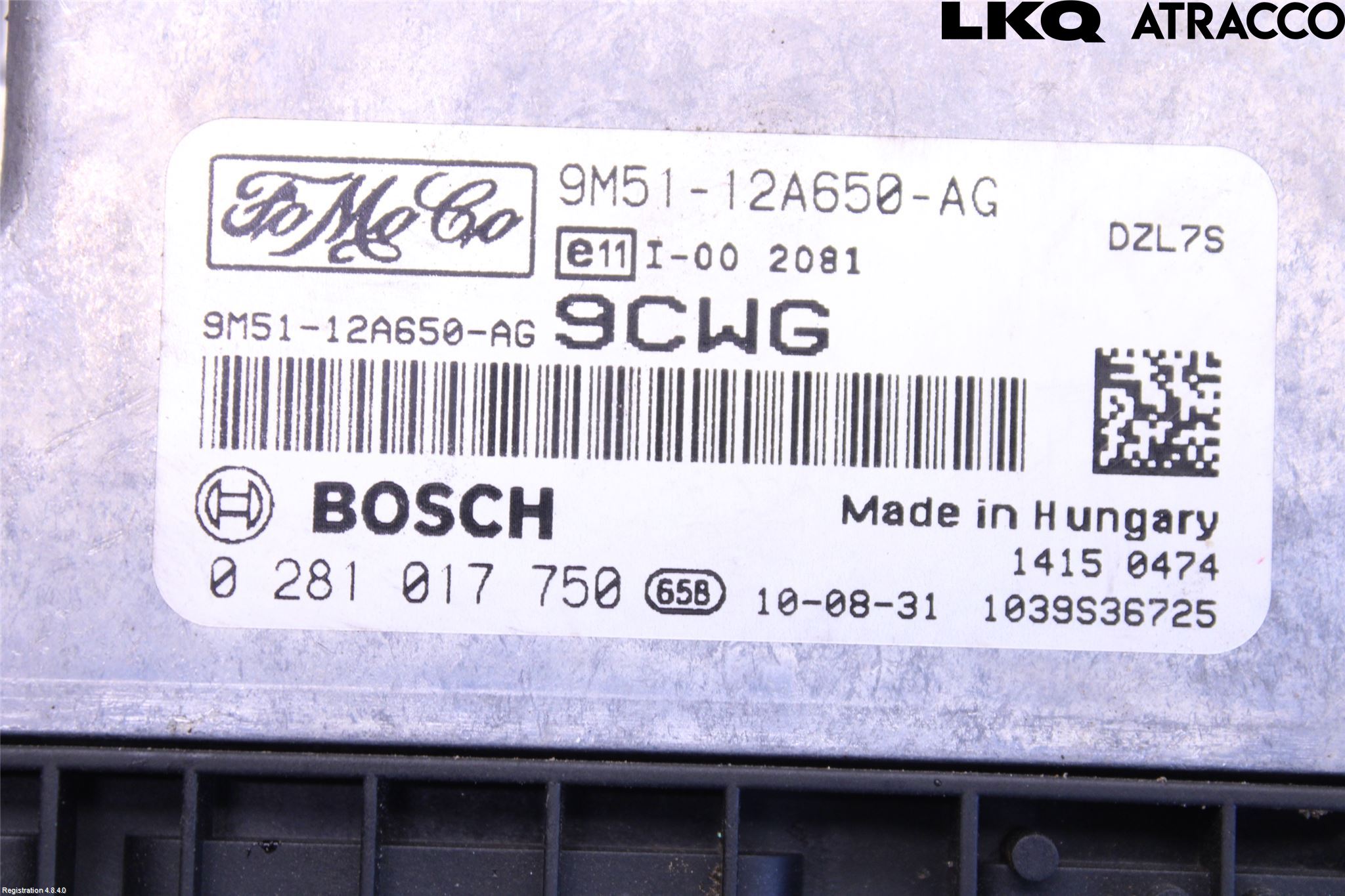 Ford FOCUS 08-11 Styrenhet Inspump Diesel