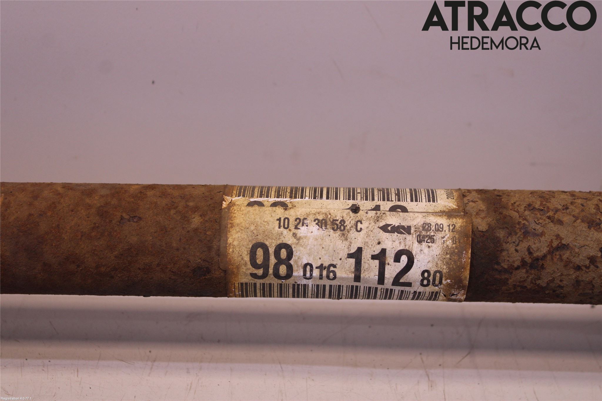 Peugeot 208 12-15 Drivaxel Fram Höger