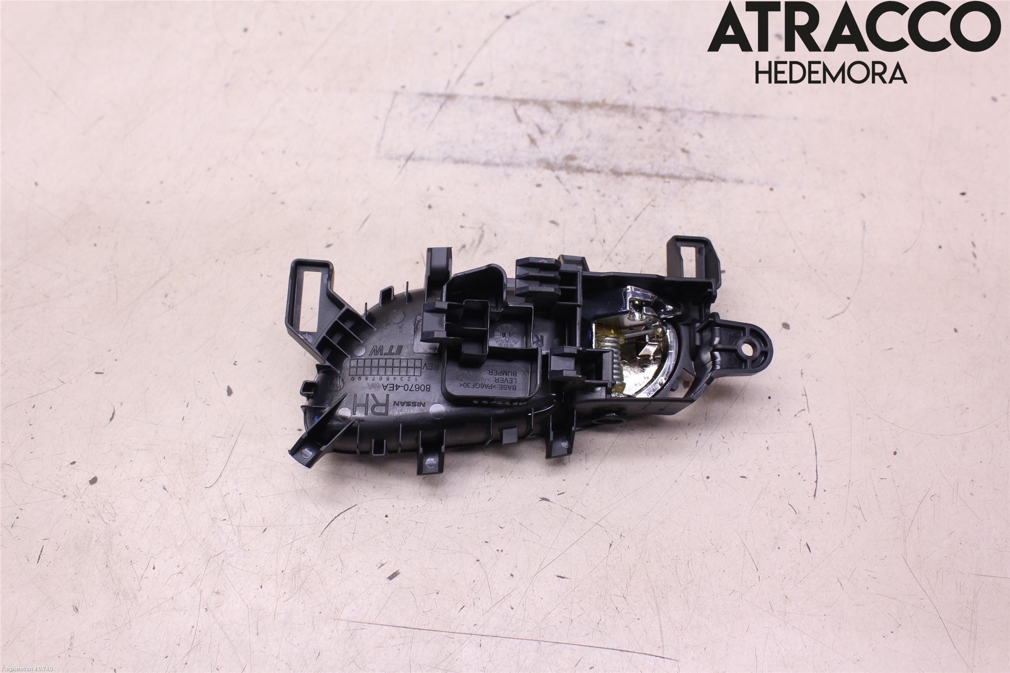 Nissan QASHQAI 14-17 Dörrhandtag Inre Hö