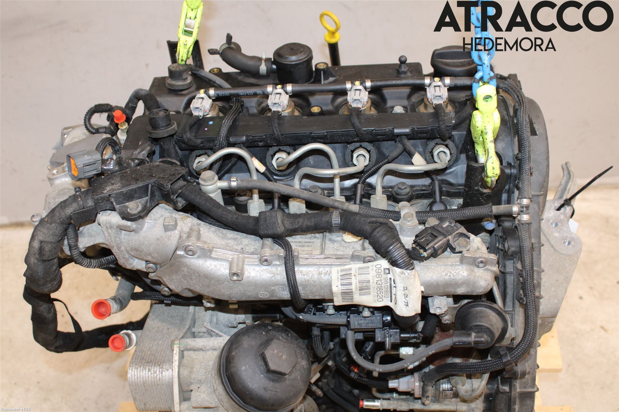 Opel ASTRA J 10-15 Motor Diesel