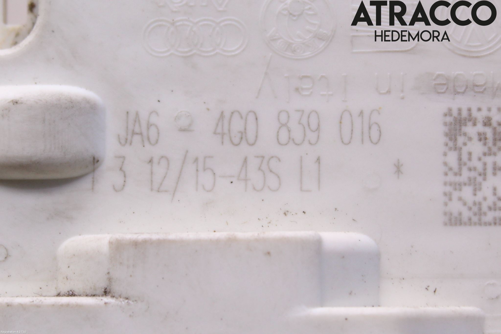 Audi A3/S3 8V 13-20 Låskista-Dörrlås