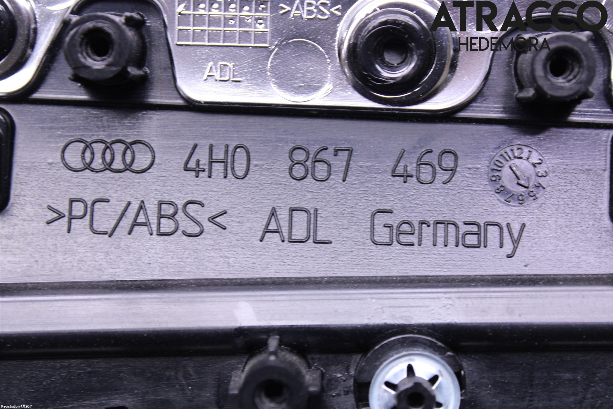 Audi A8/S8 4H 10-17 Dörrhandtag Inre Vä