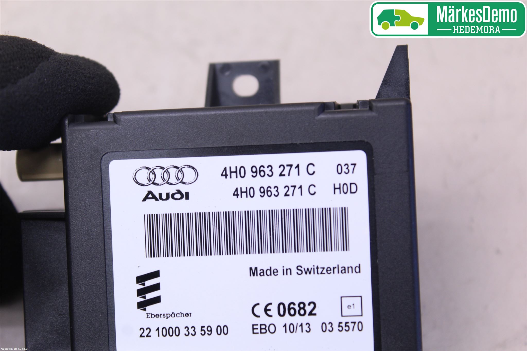 Audi A7/S7 4G 11-17 Styrenhet Bensin-Dieselvärmare