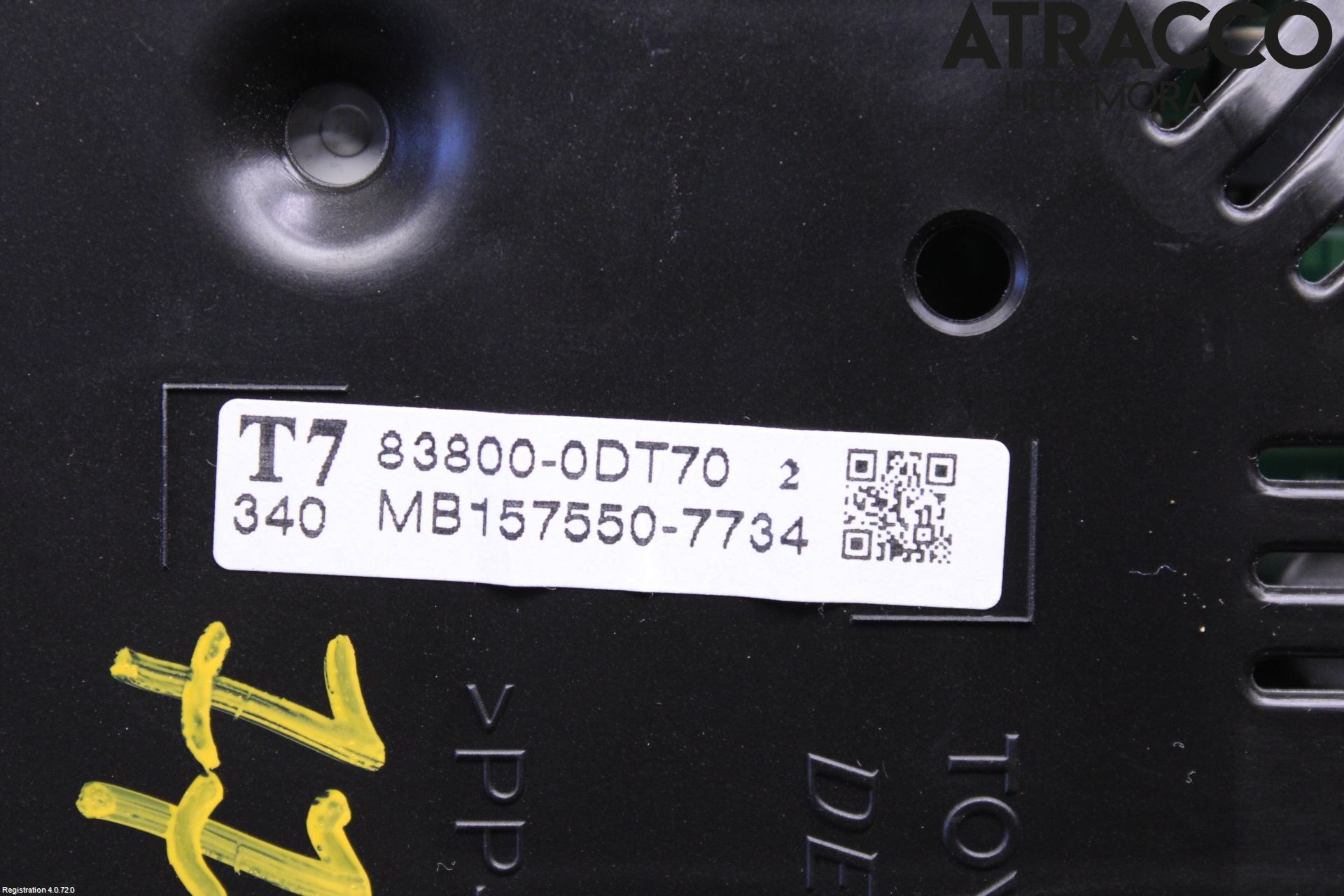 Toyota YARIS XP130 12-14 Instrument Komb