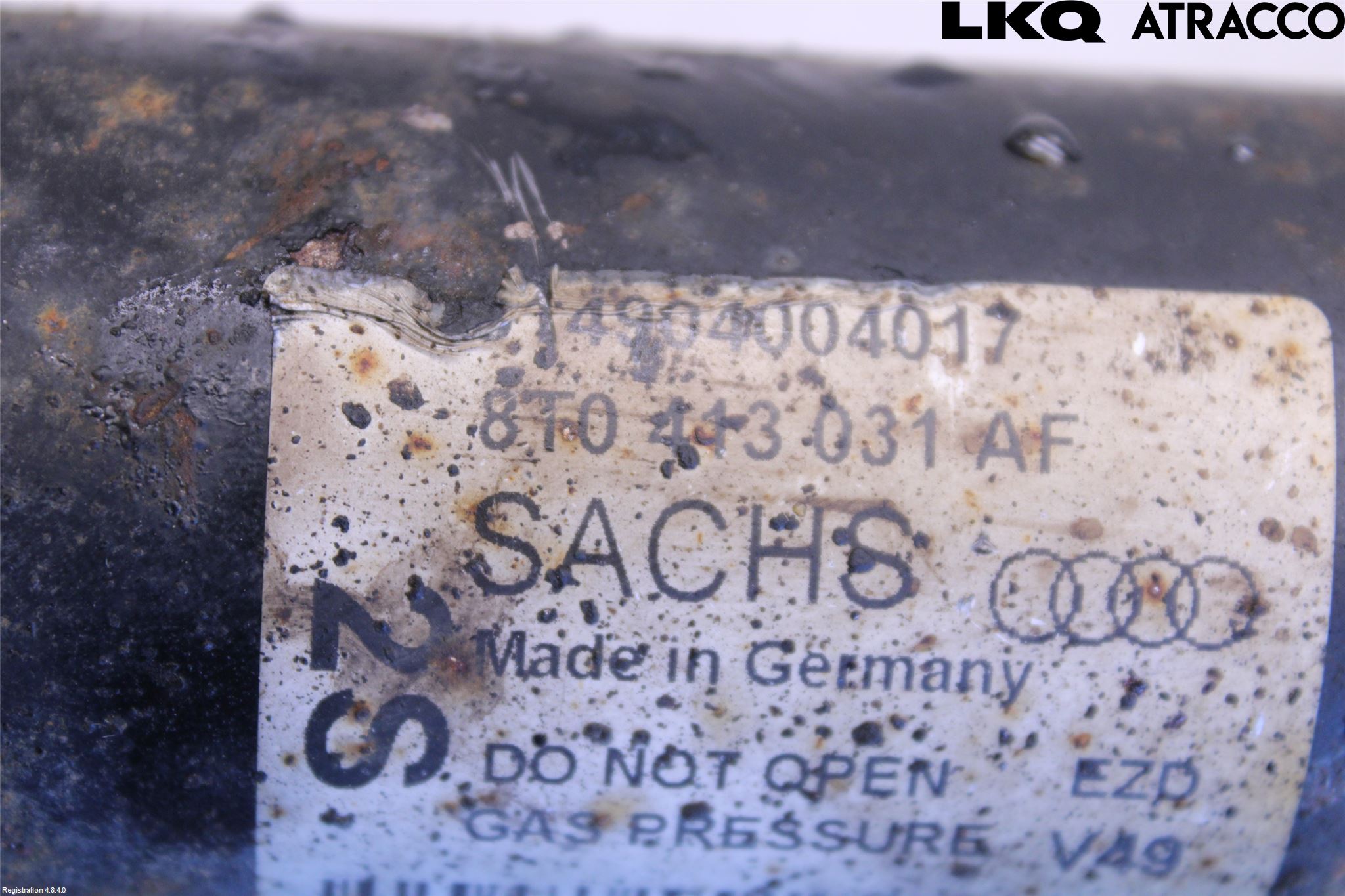 Audi A5 07-16 Fjäderben Fram Vänster