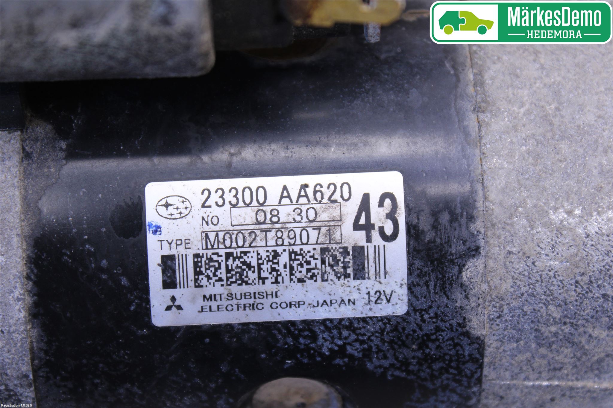 Subaru LEGACY 10-14 Startmotor Diesel