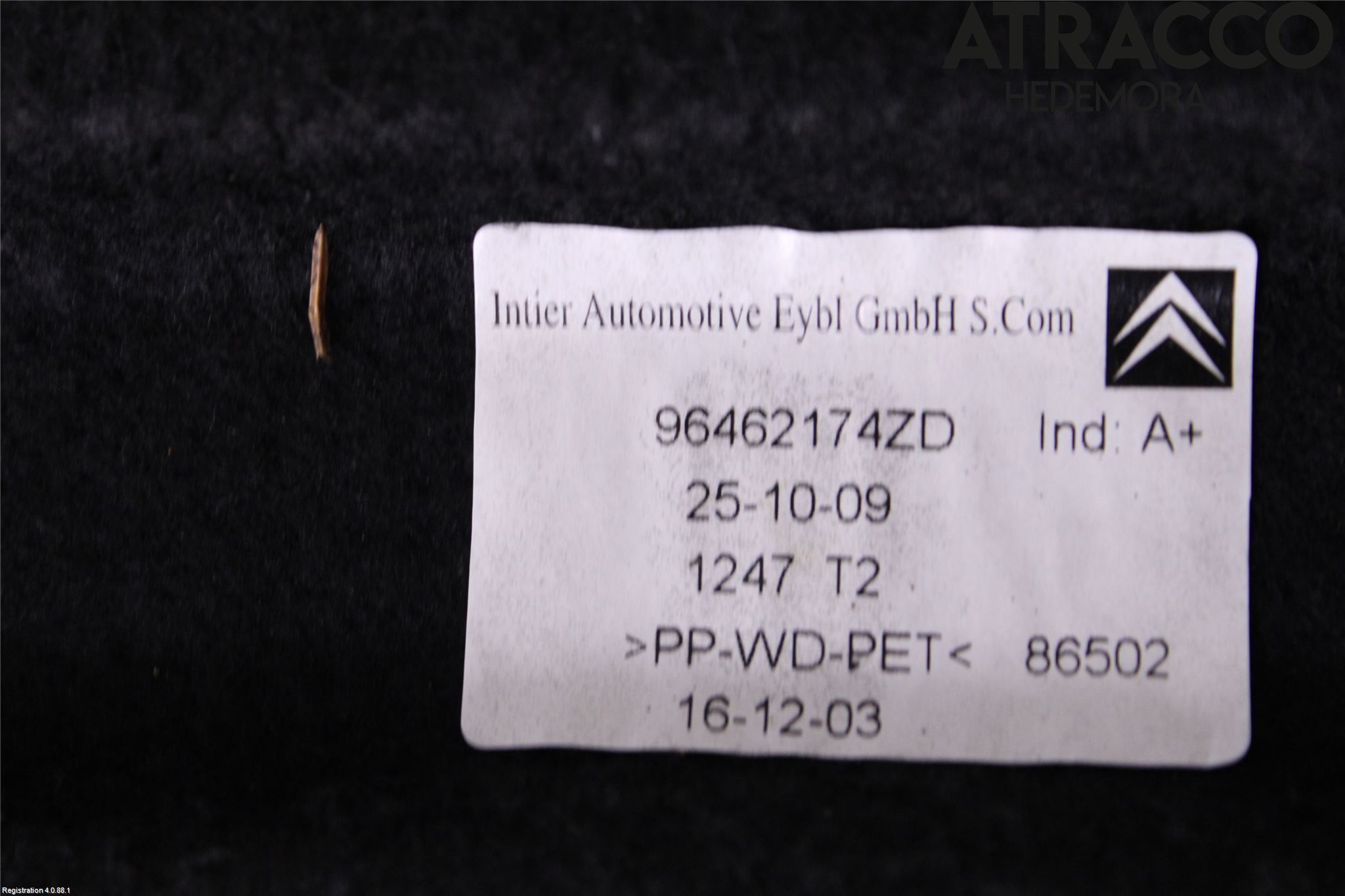 Citroen C4 II 11-18 Hatthylla