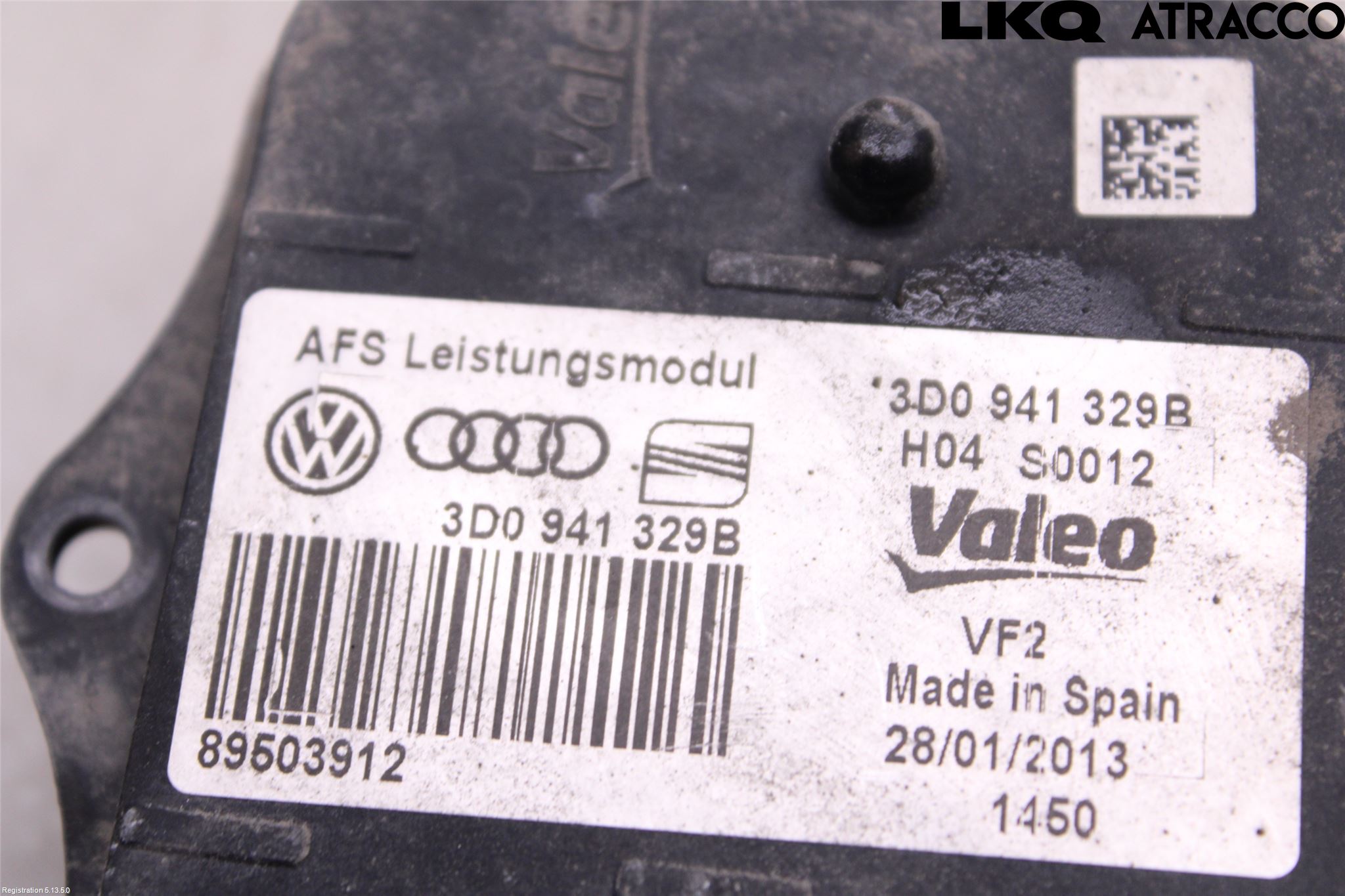 Volkswagen VW PASSAT 11-14 Styrenhet Strålkastare