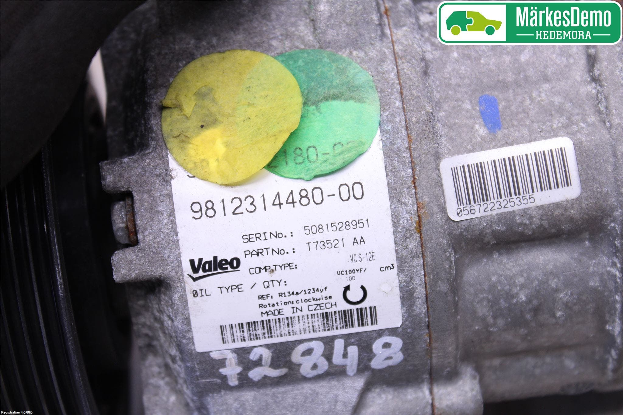 Peugeot 308 14-21 Ac Kompressor