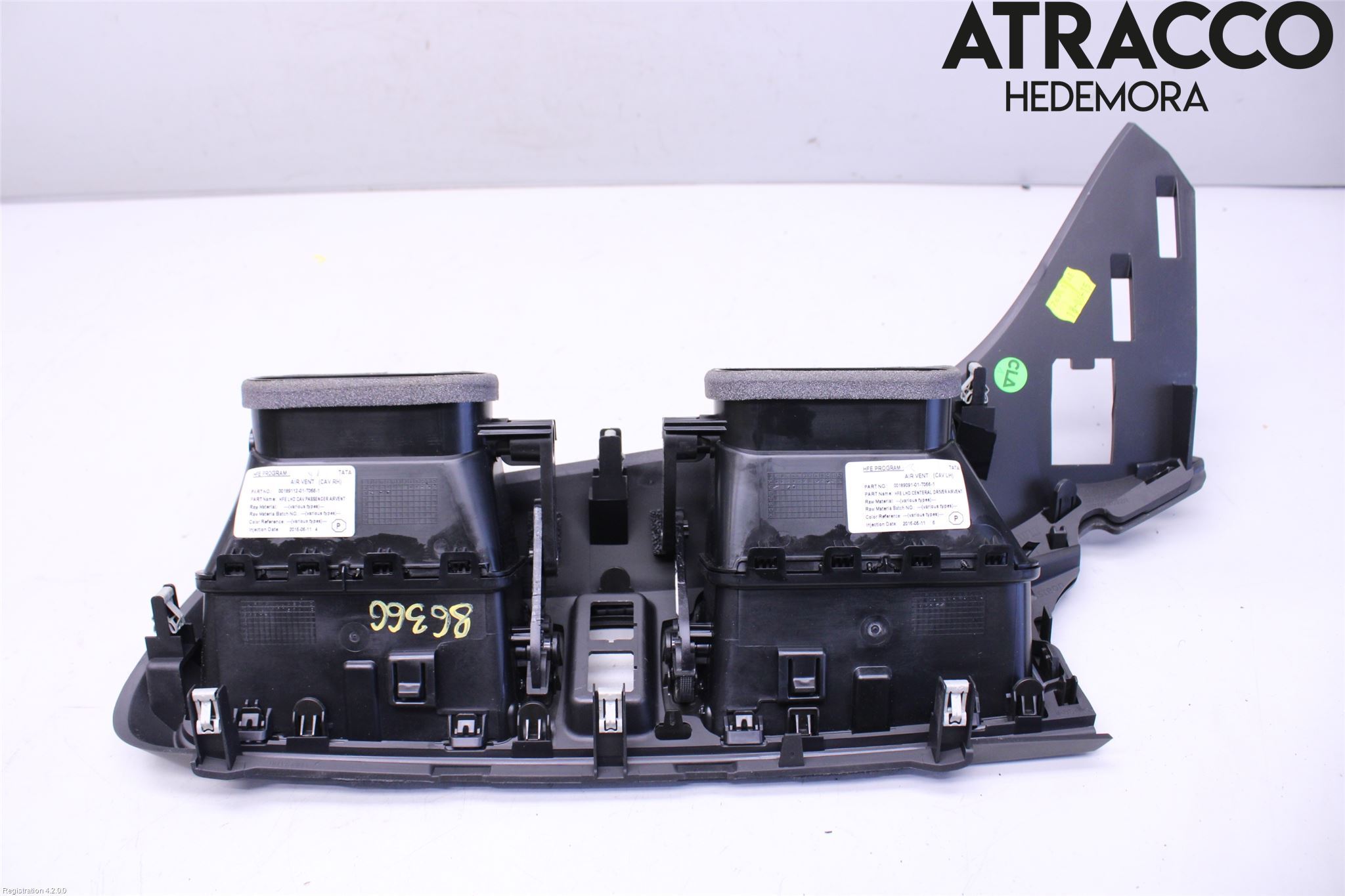 Renault KADJAR 15- Defrosterkanal-Munstycke