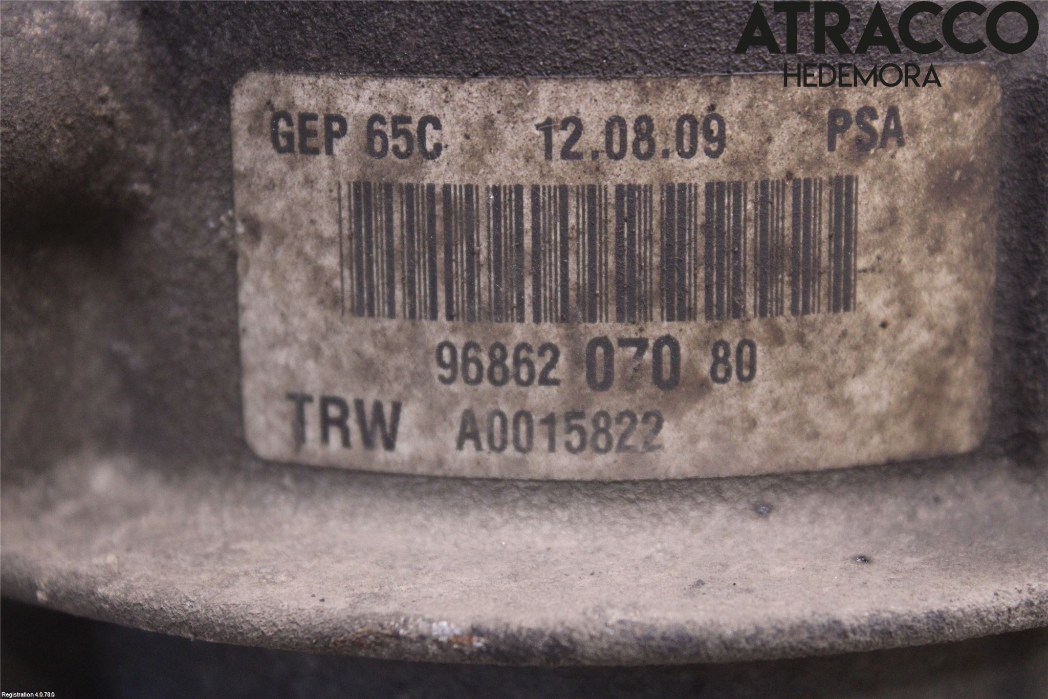 Citroen BERLINGO 08-18 Styrservo Pump Elektrisk