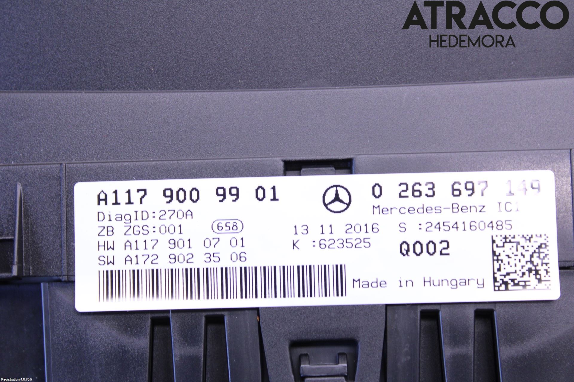 Mercedes-Benz MB CLA-KLASS (C117/X117) 13-19 Instrument Komb