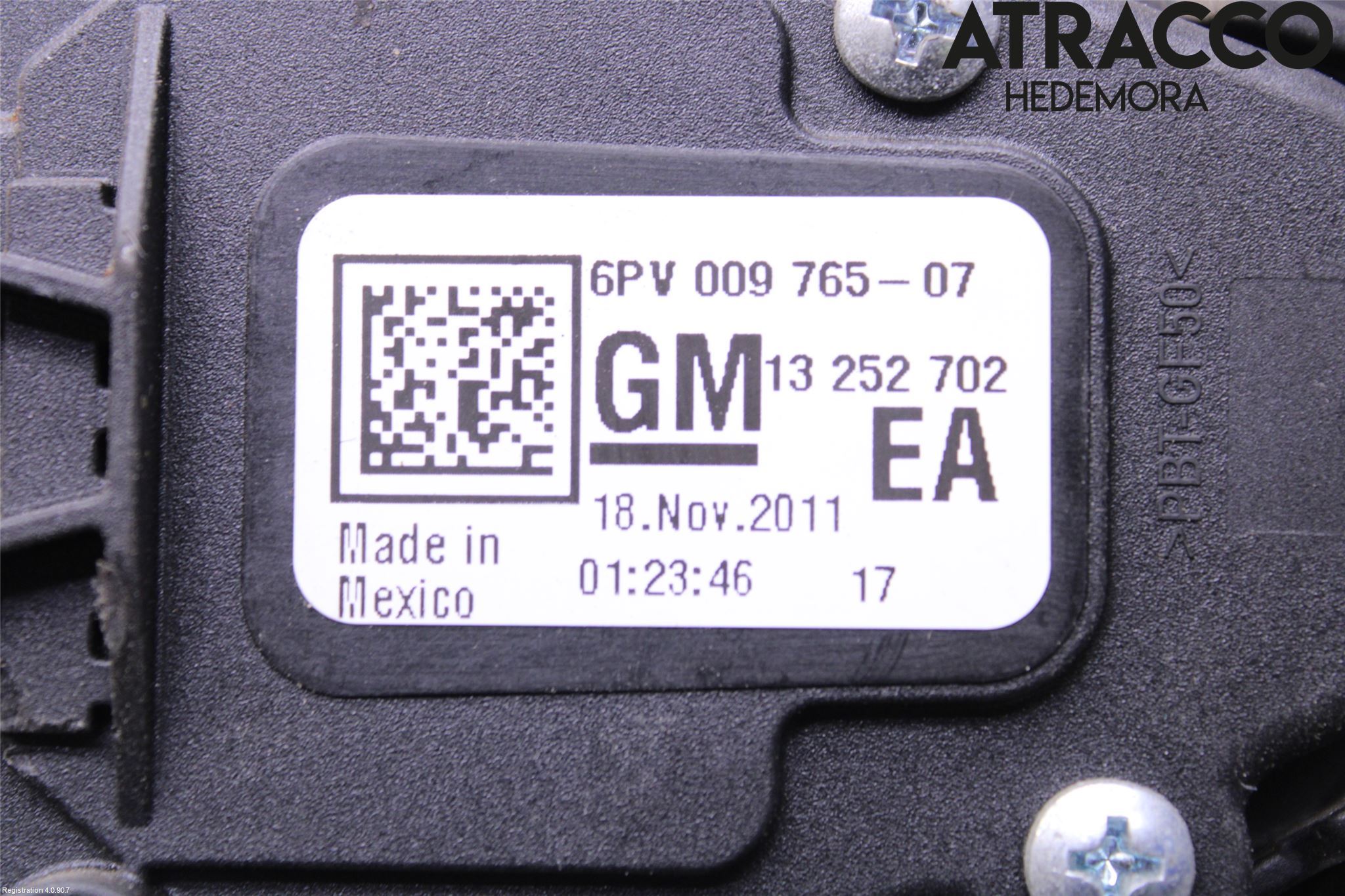 Övriga CHEVROLET VOLT Gaspedal