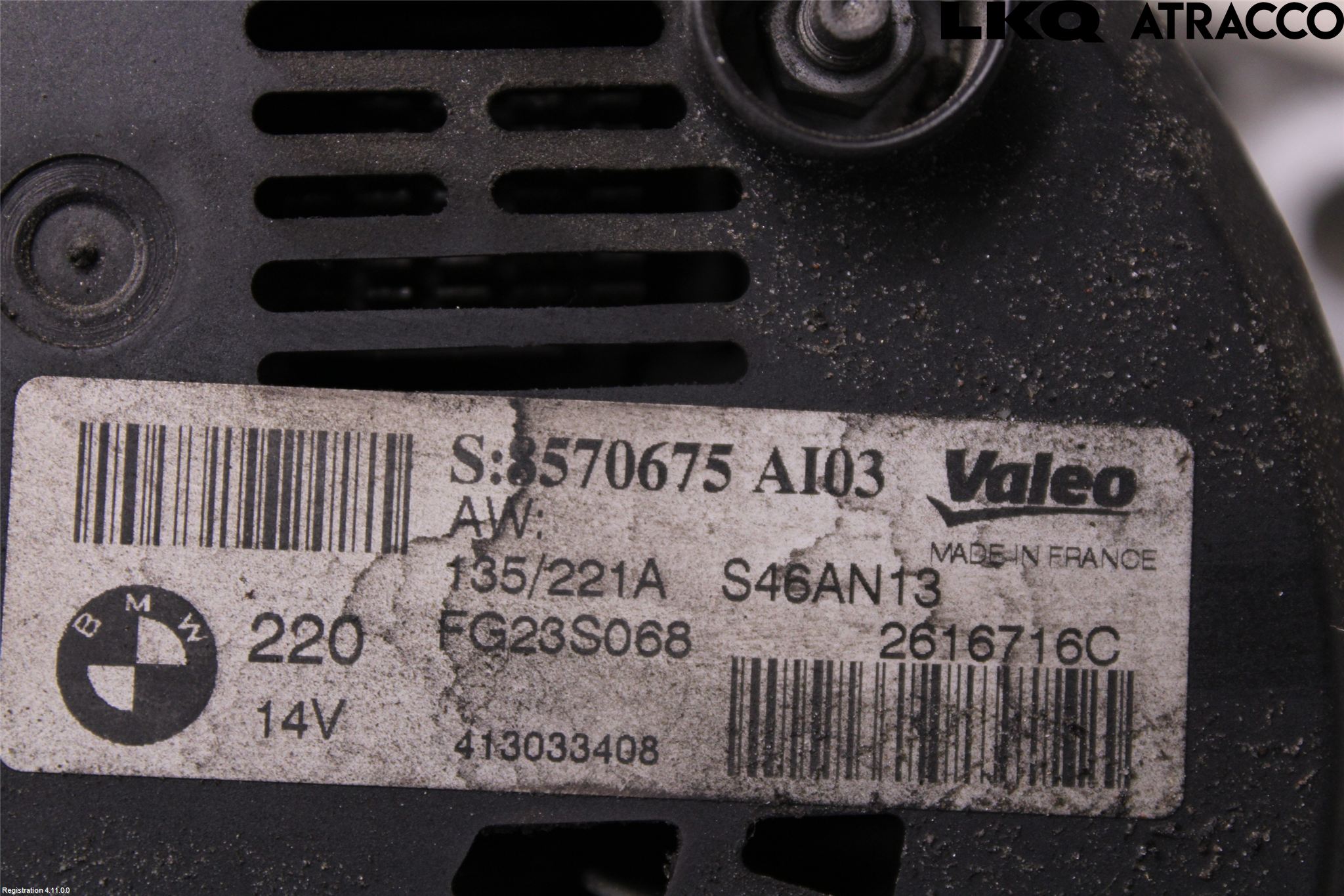 BMW X5 F15 13-18 Generator