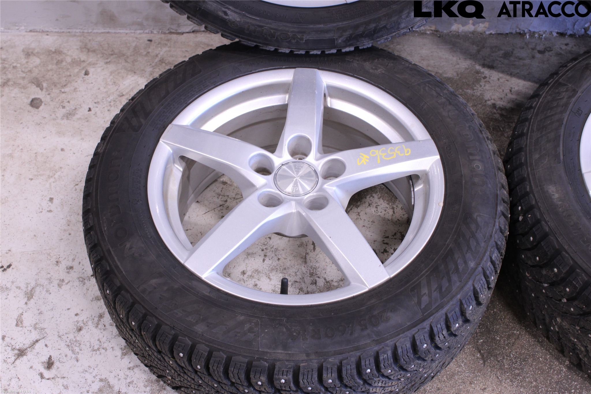 Toyota VERSO 09-18 Vinterdäck Alumfälg 4St