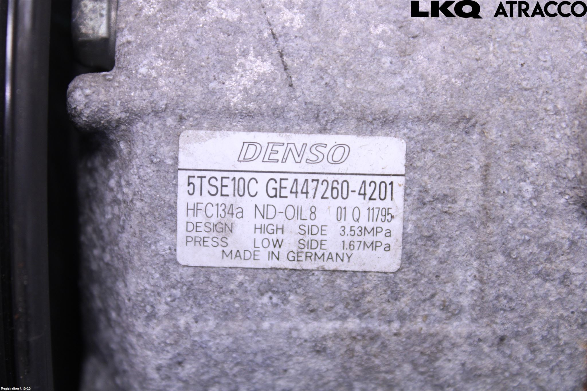 Toyota YARIS XP130 12-14 Ac Kompressor