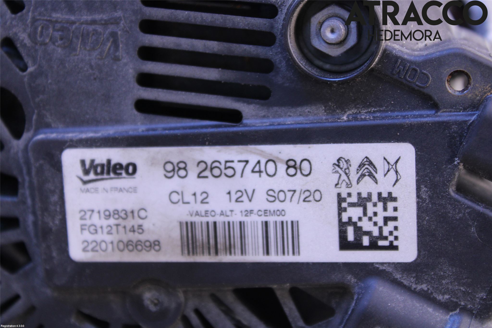 Opel CORSA F, CORSA-E 20- Generator