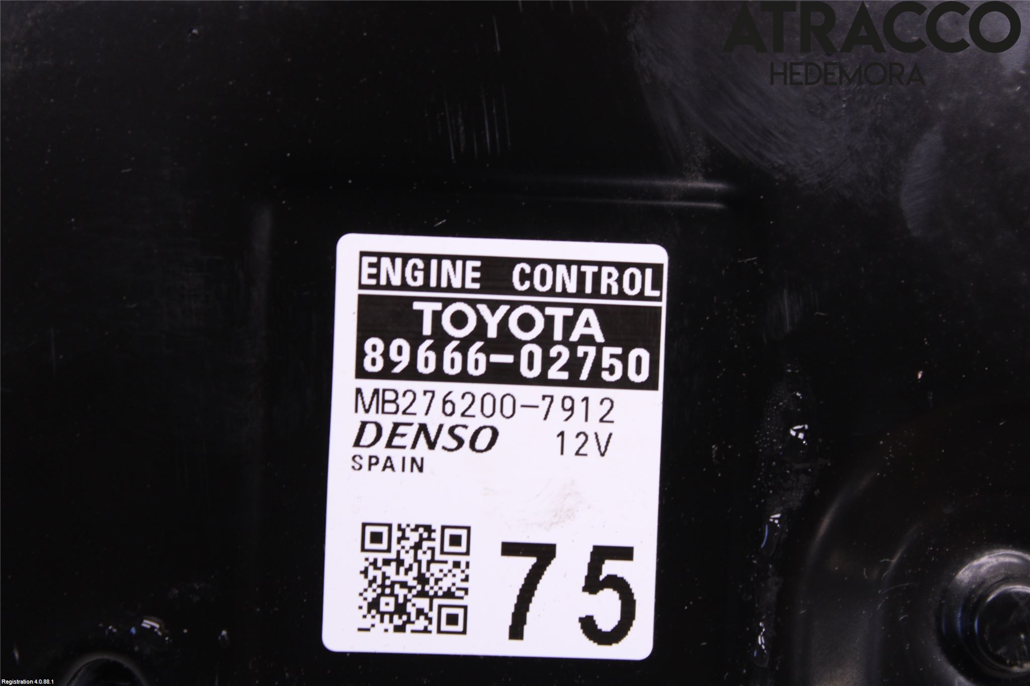 Toyota COROLLA 19- Styrenhet Insprut Bensin