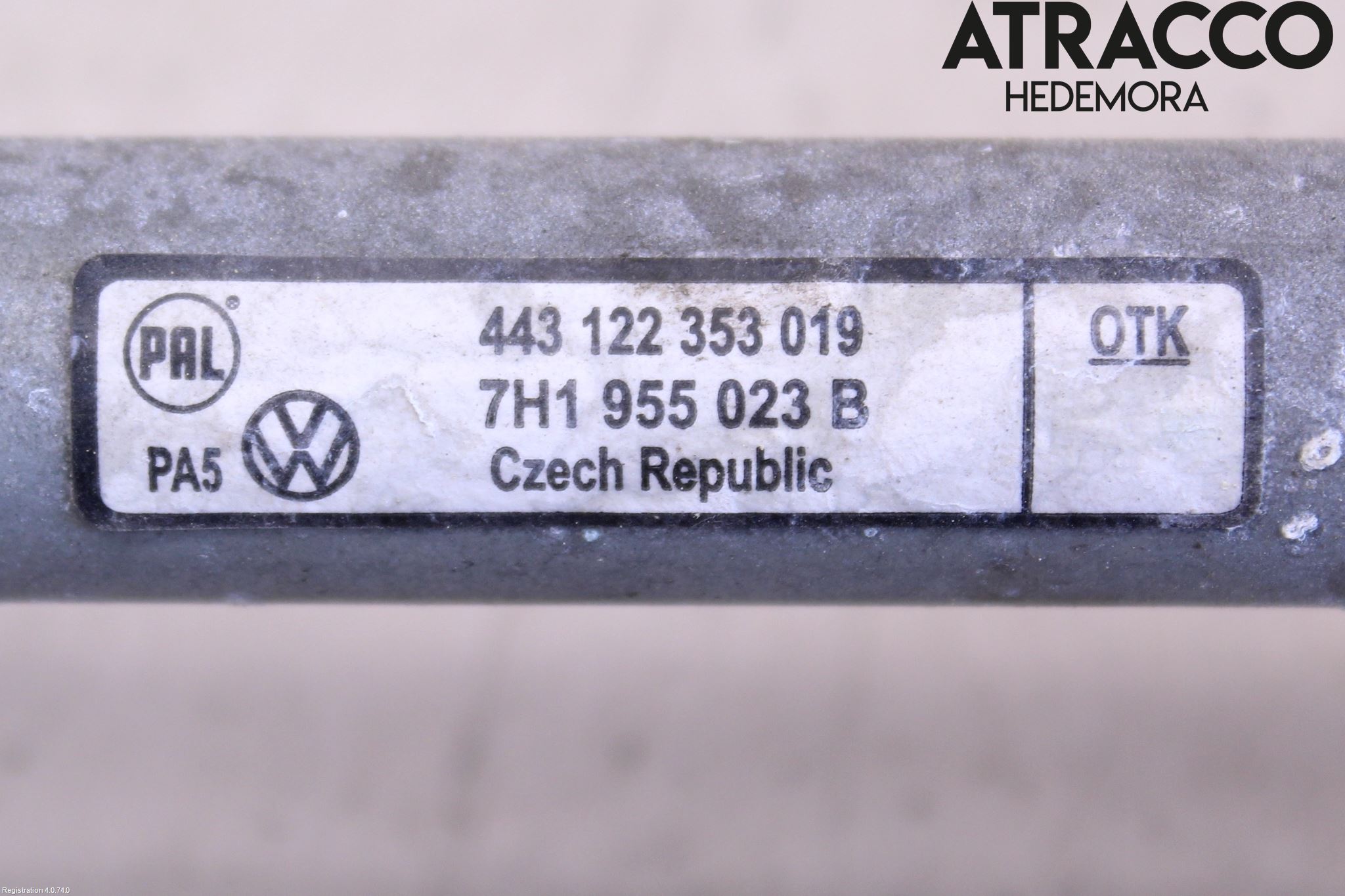 Volkswagen VW TRANSP/CARAVELLE (T5) 04-15 Torkarmekanism Vindruta