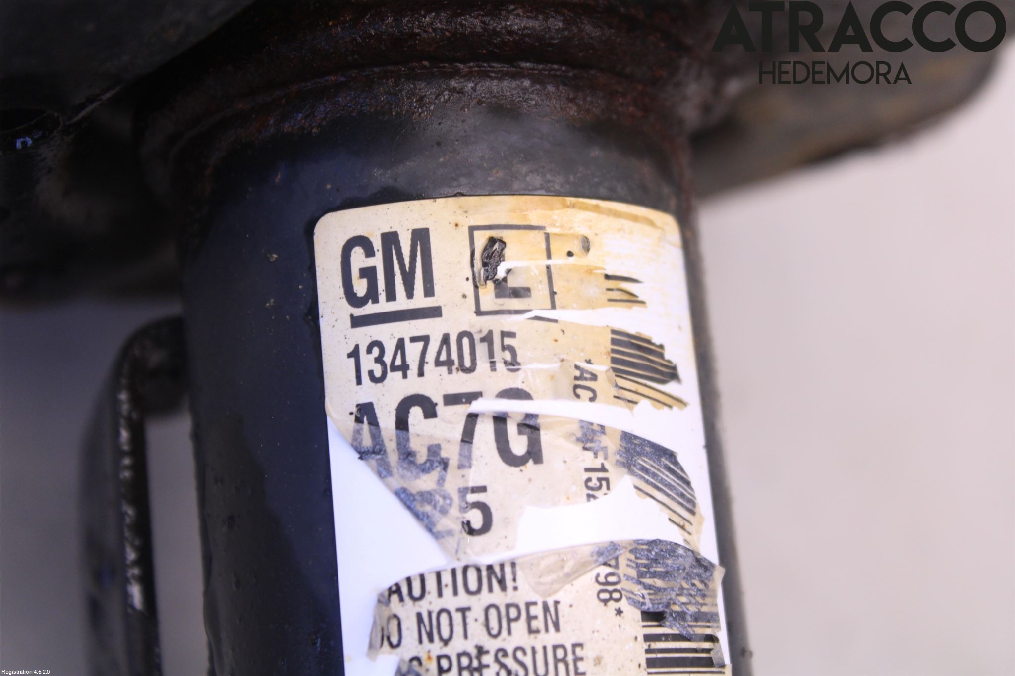 Opel ASTRA J 10-15 Fjäderben Fram Vänster