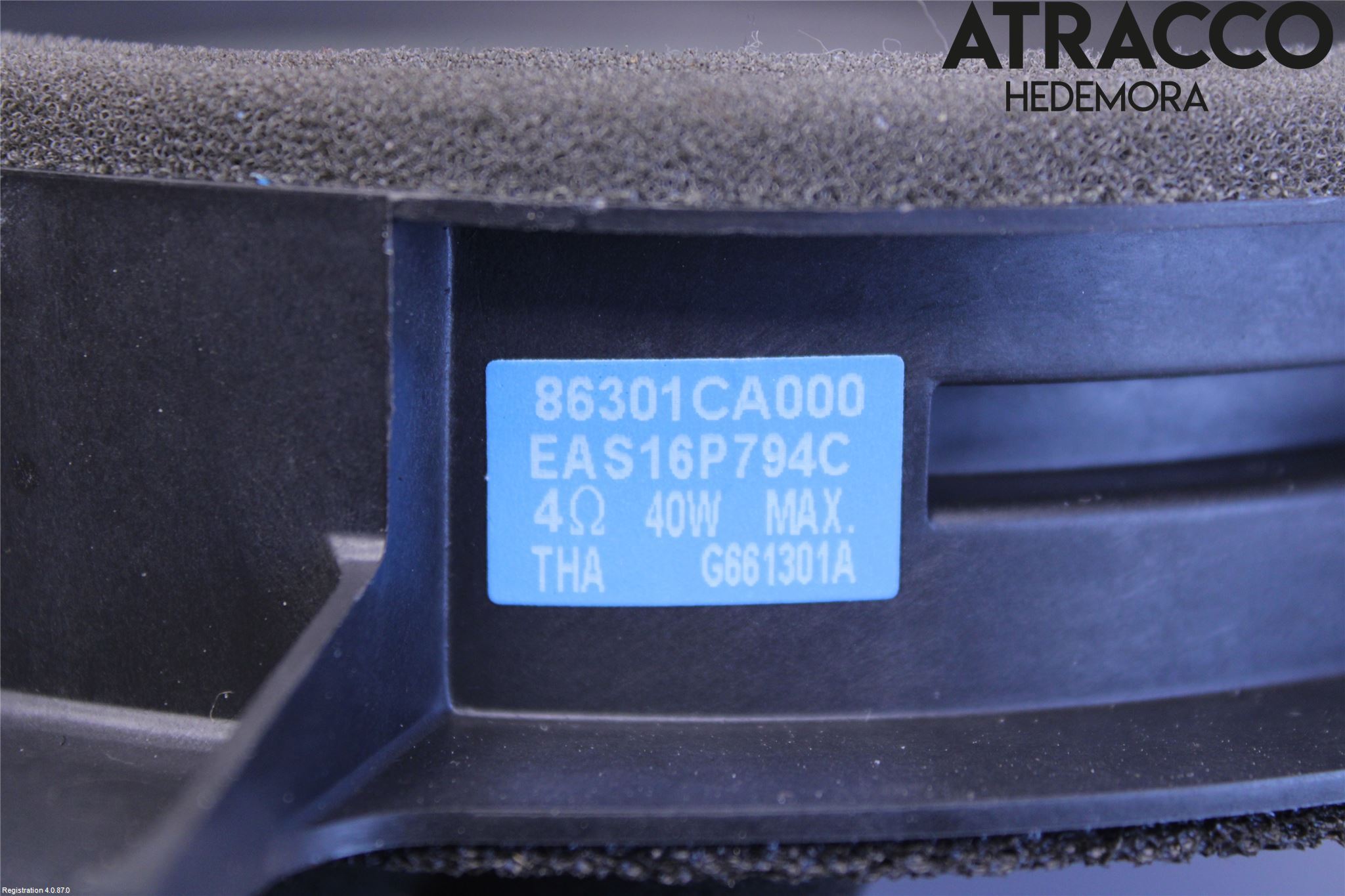 Toyota GT86 12- Högtalare