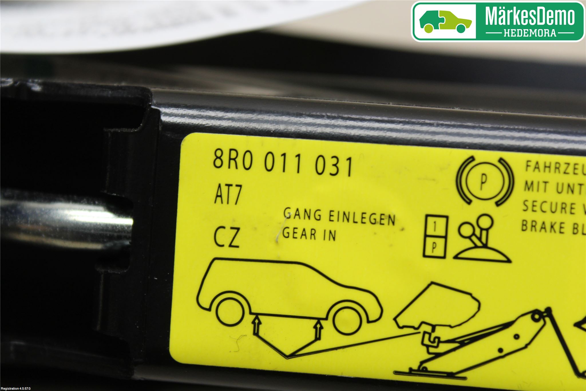 Audi Q5 09-16 Domkraft