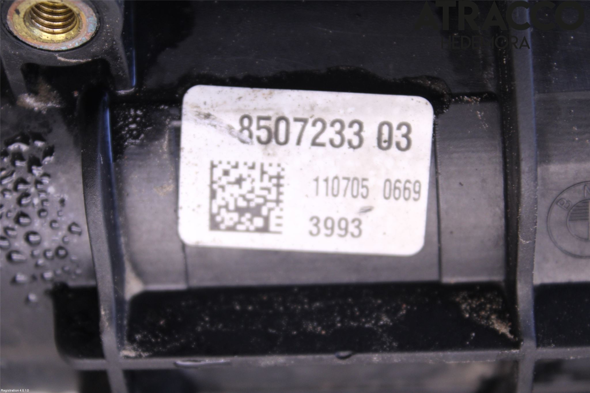 BMW X6 E71/E72   08-14 Grenrör Insug