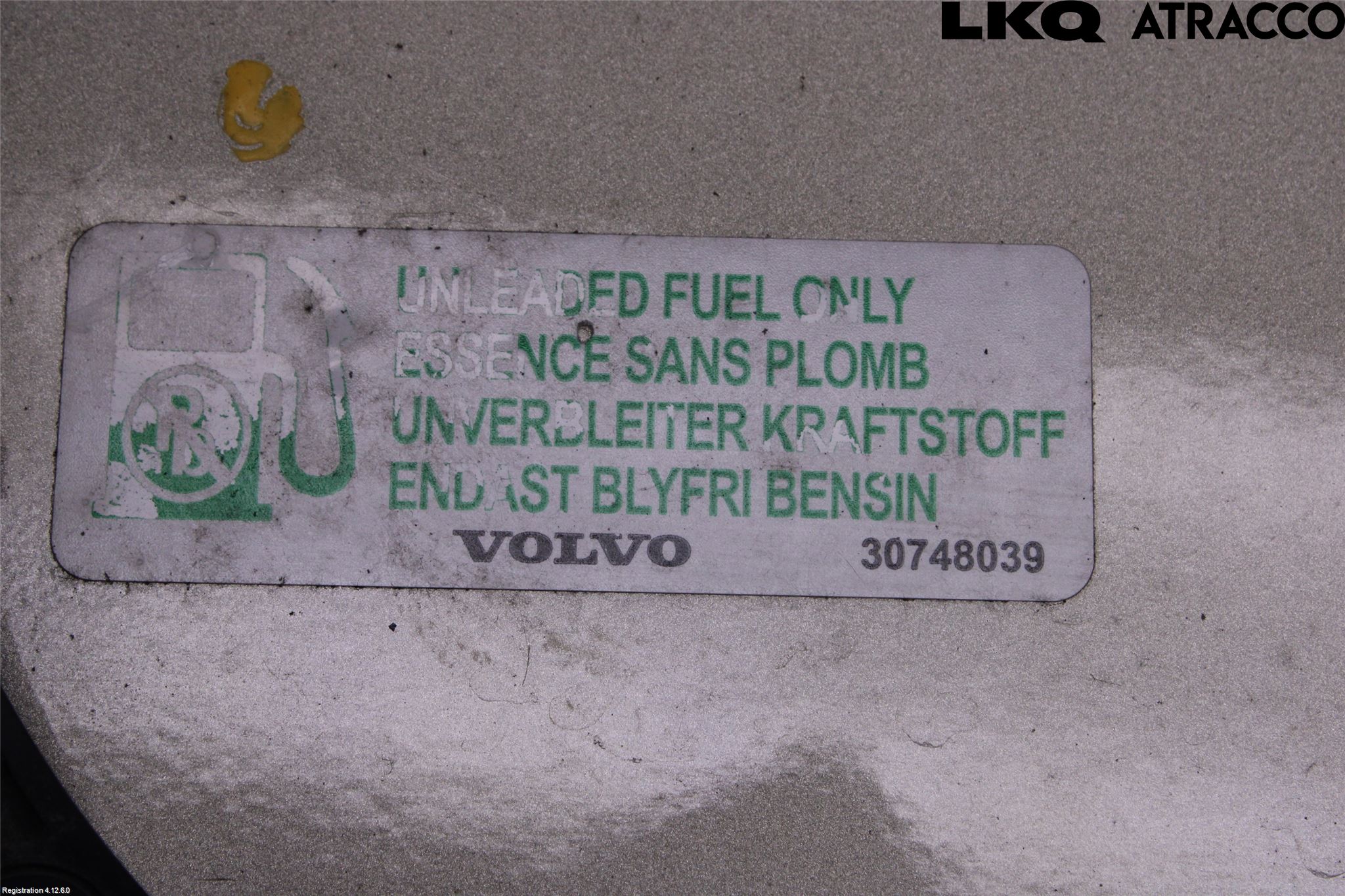 Volvo V70 05-08 Tanklucka