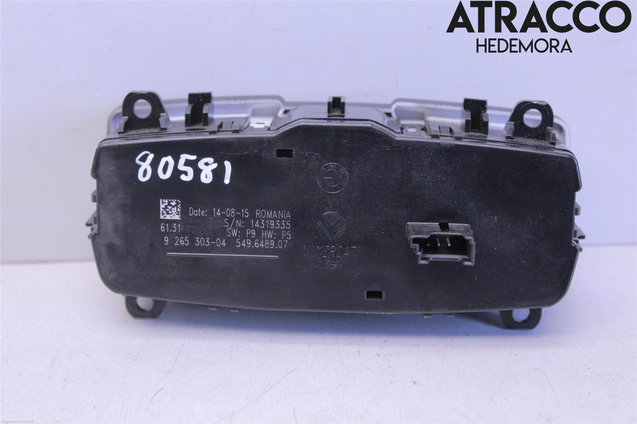 BMW 4 F32/F33/F82/F83 13-20 Strömställare Ljus