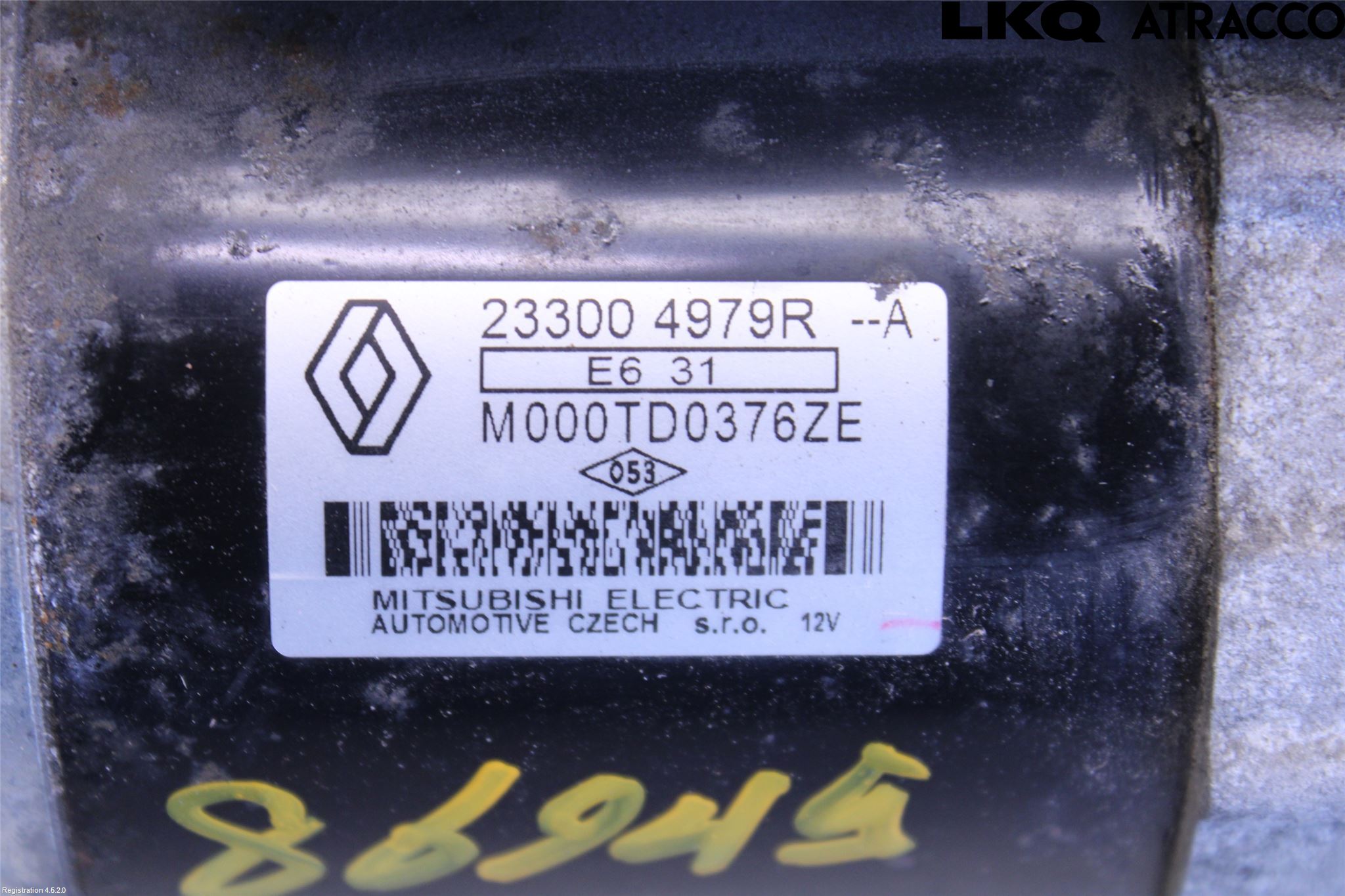 Nissan QASHQAI 14-17 Startmotor