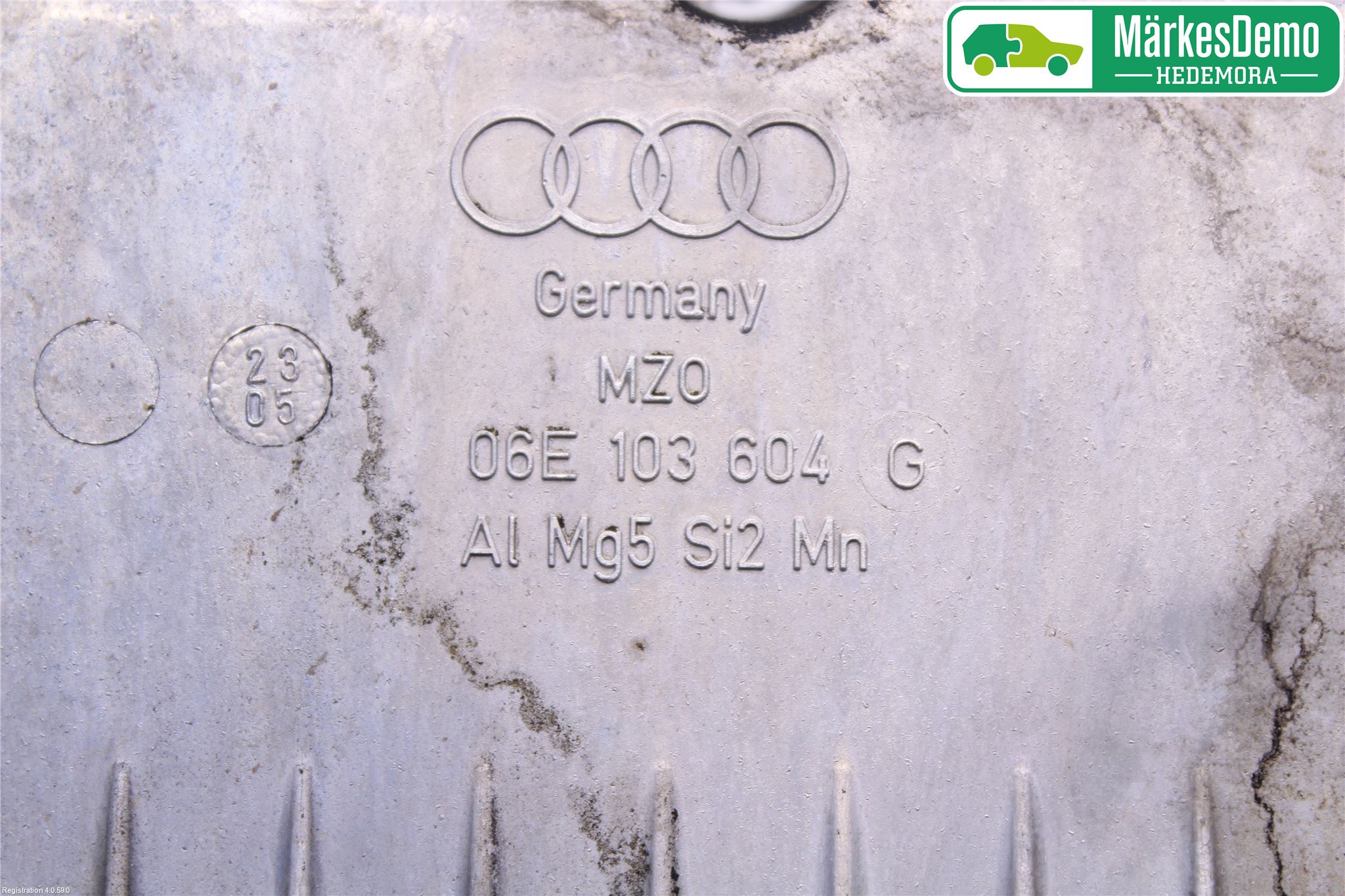 Audi A6/S6     05-11 Oljetråg