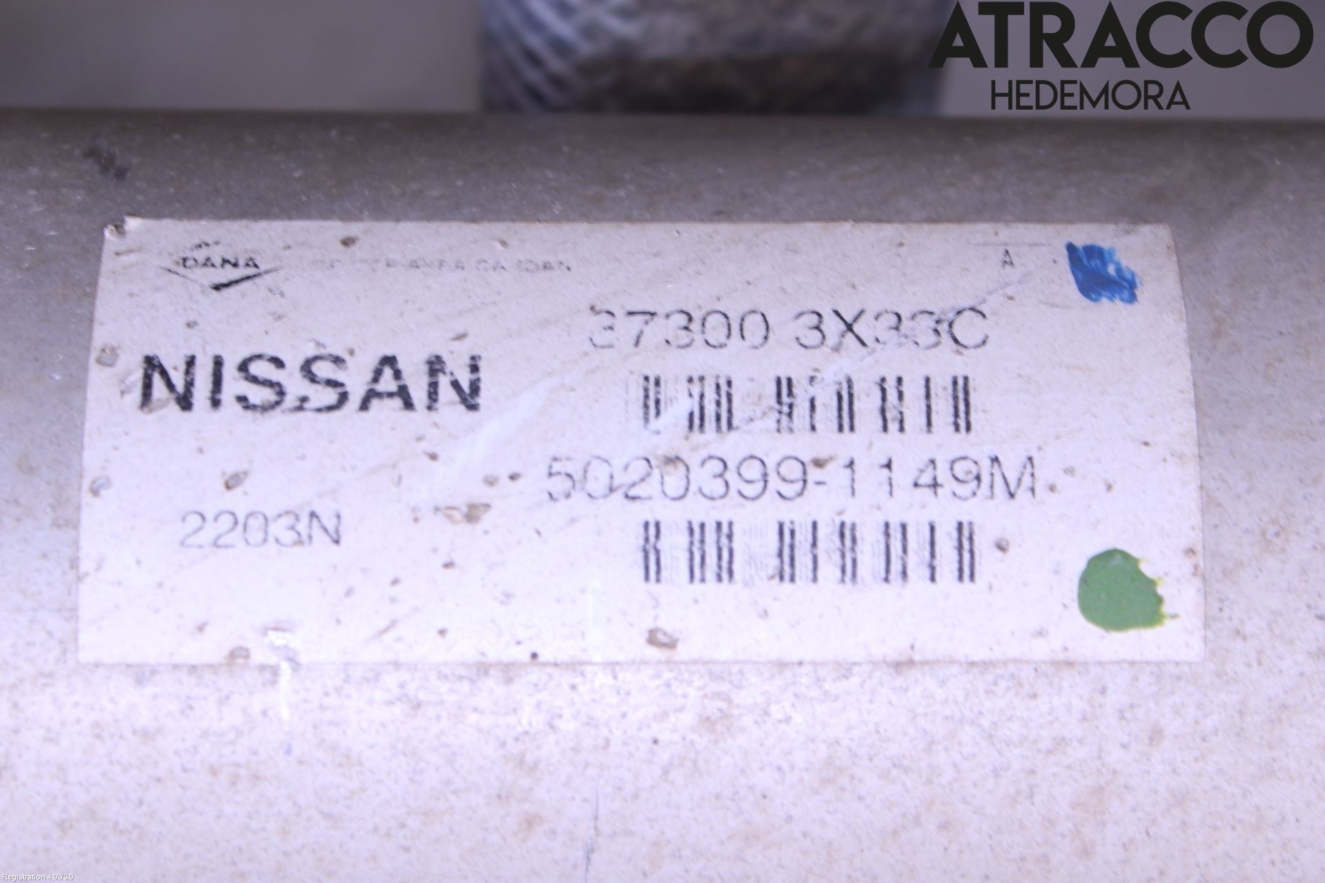 Nissan NAVARA 05-16 Mellanaxel Komp