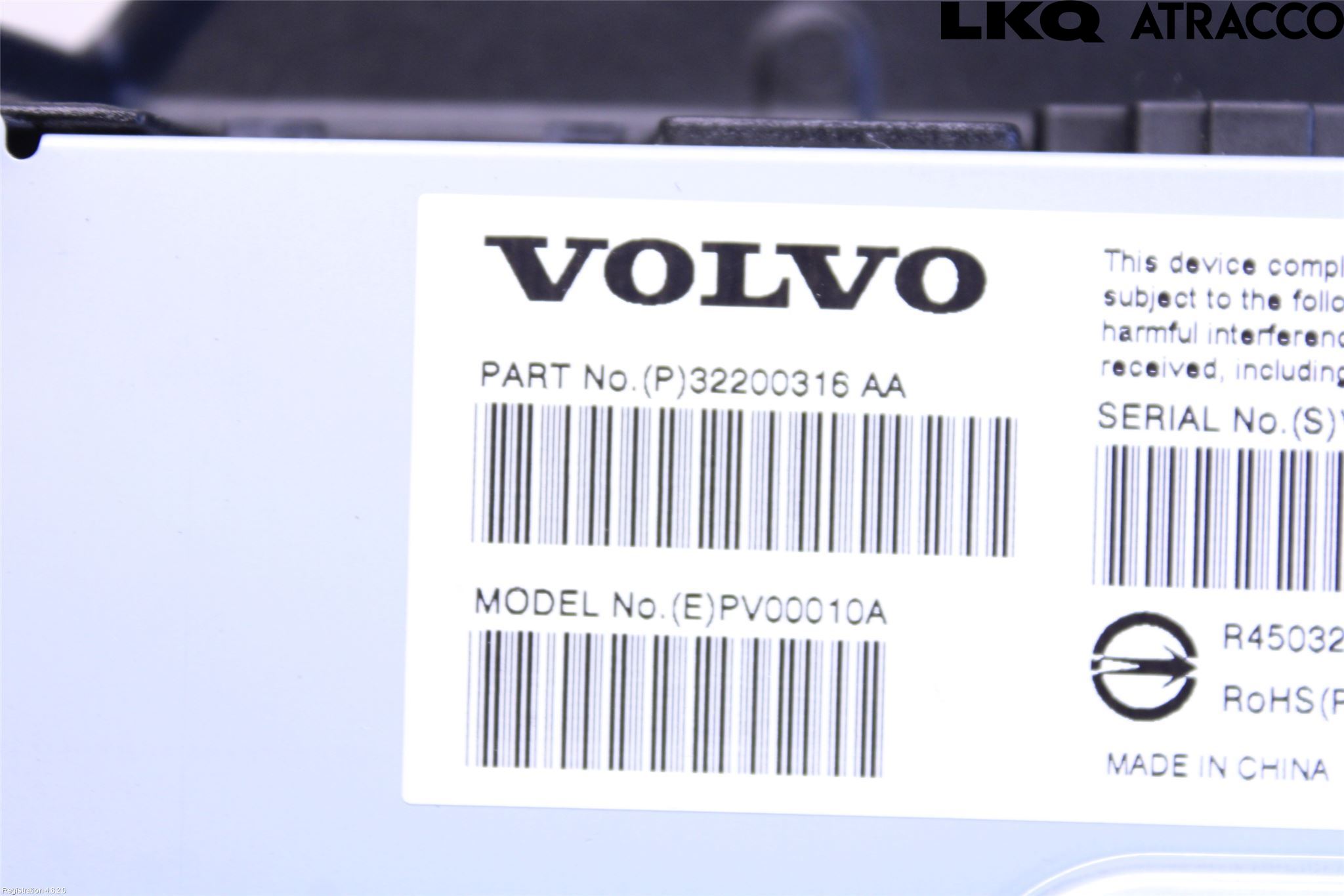 Volvo XC60 18- Radio-Stereo Förstärkare