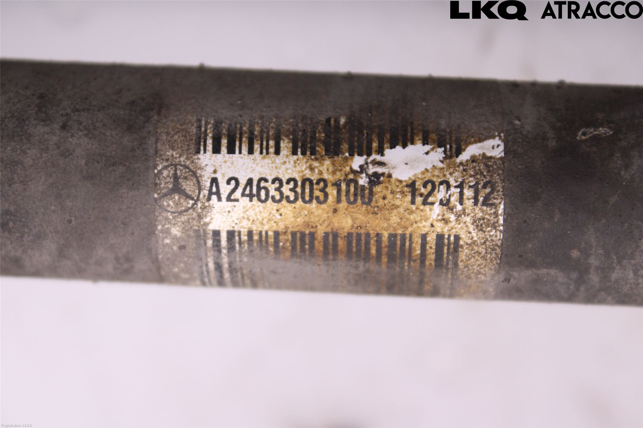 Mercedes-Benz MB B-KLASS (W246/W242) 12-19 Drivaxel Fram Vänster