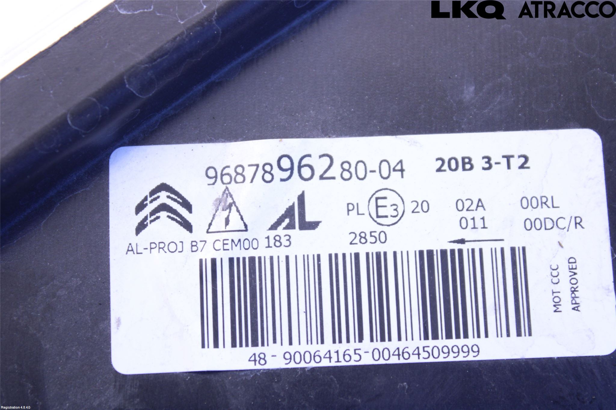 Citroen C4 II 11-18 Strålkastare Vänster