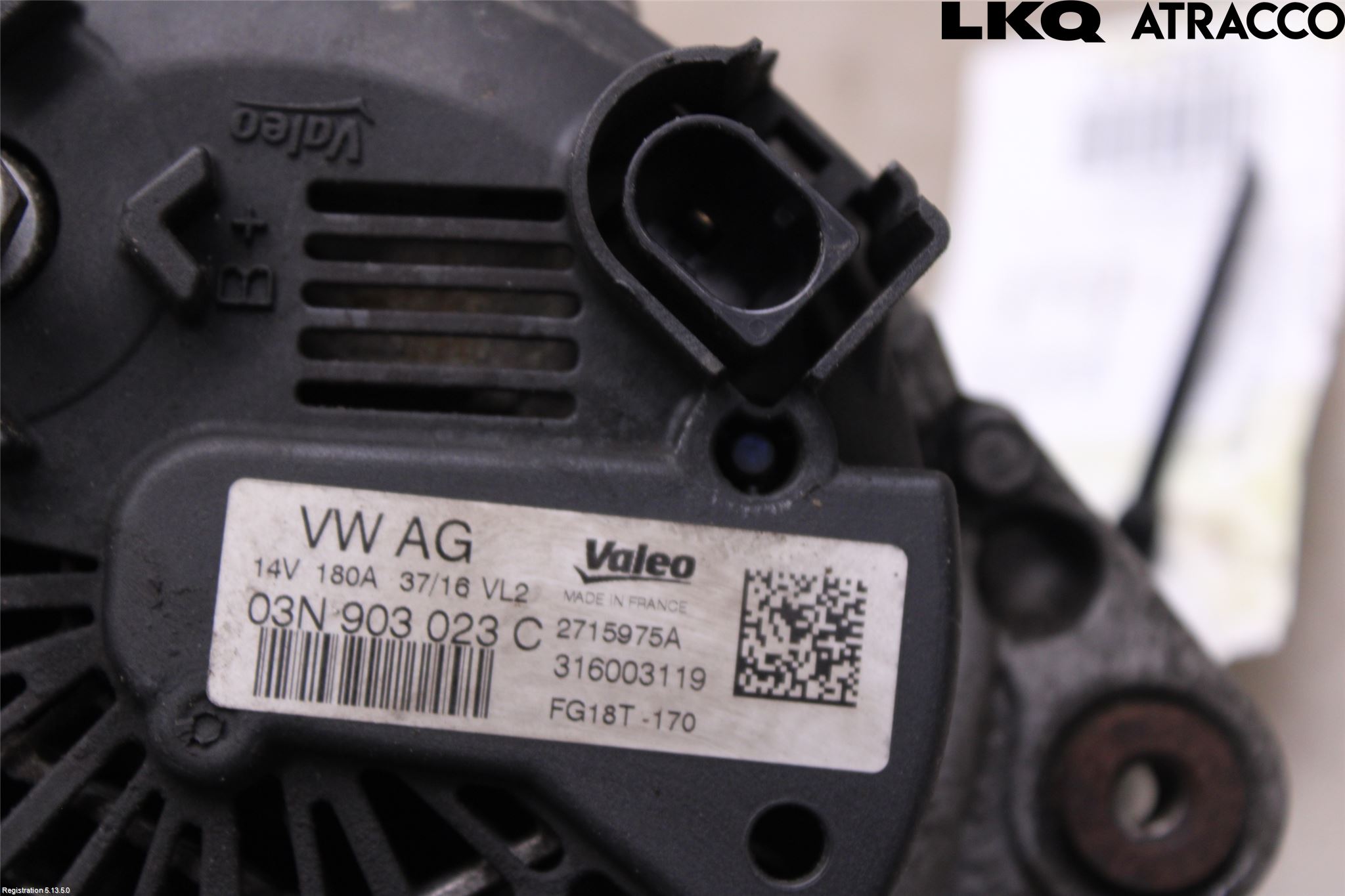 Volkswagen VW TRANSP/CARAVELLE (T6) 16-22 Generator
