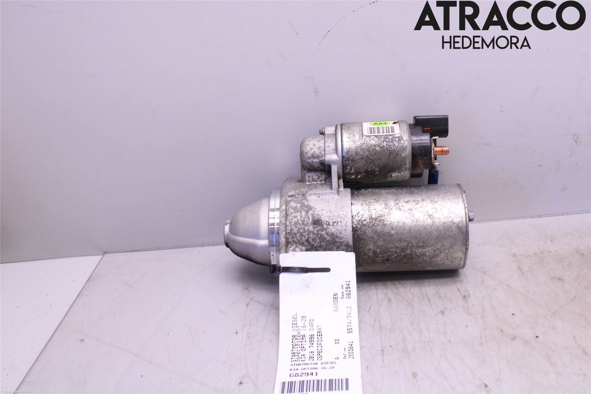 Kia OPTIMA 16-20 Startmotor Diesel