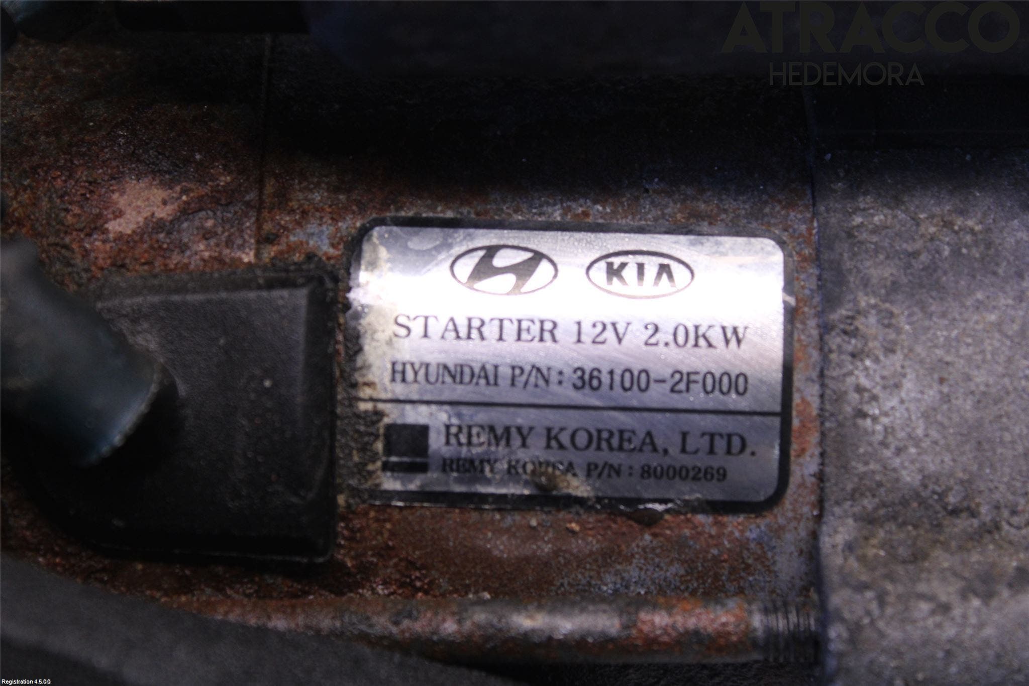 Hyundai SANTA FE 06-12 Startmotor Diesel