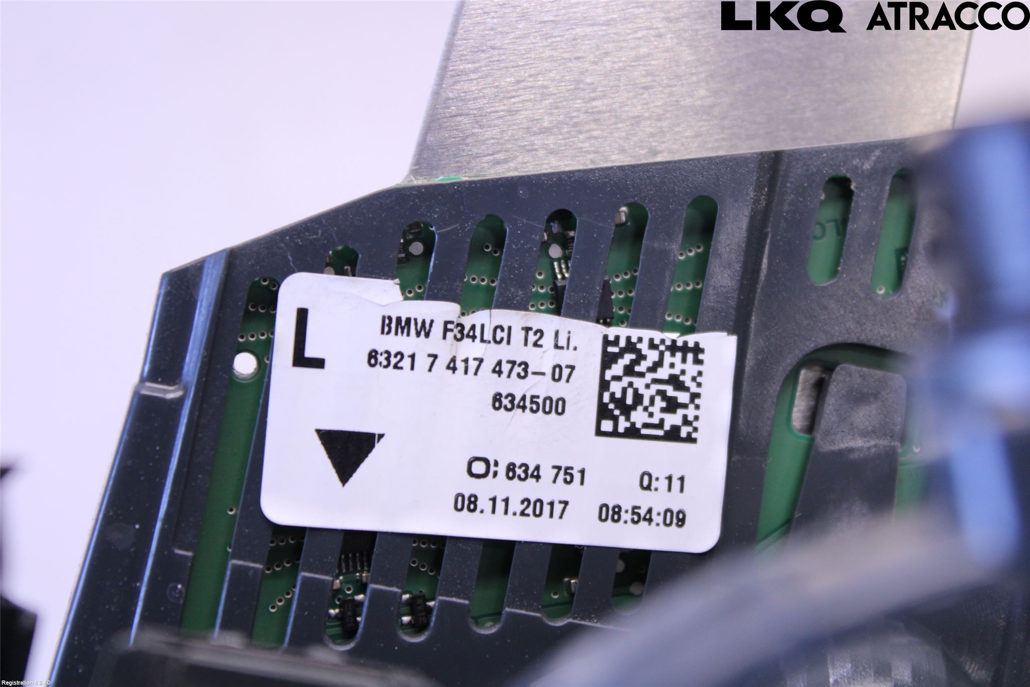 BMW 3 GT F34 13-19 Bakljus Lucka Vä