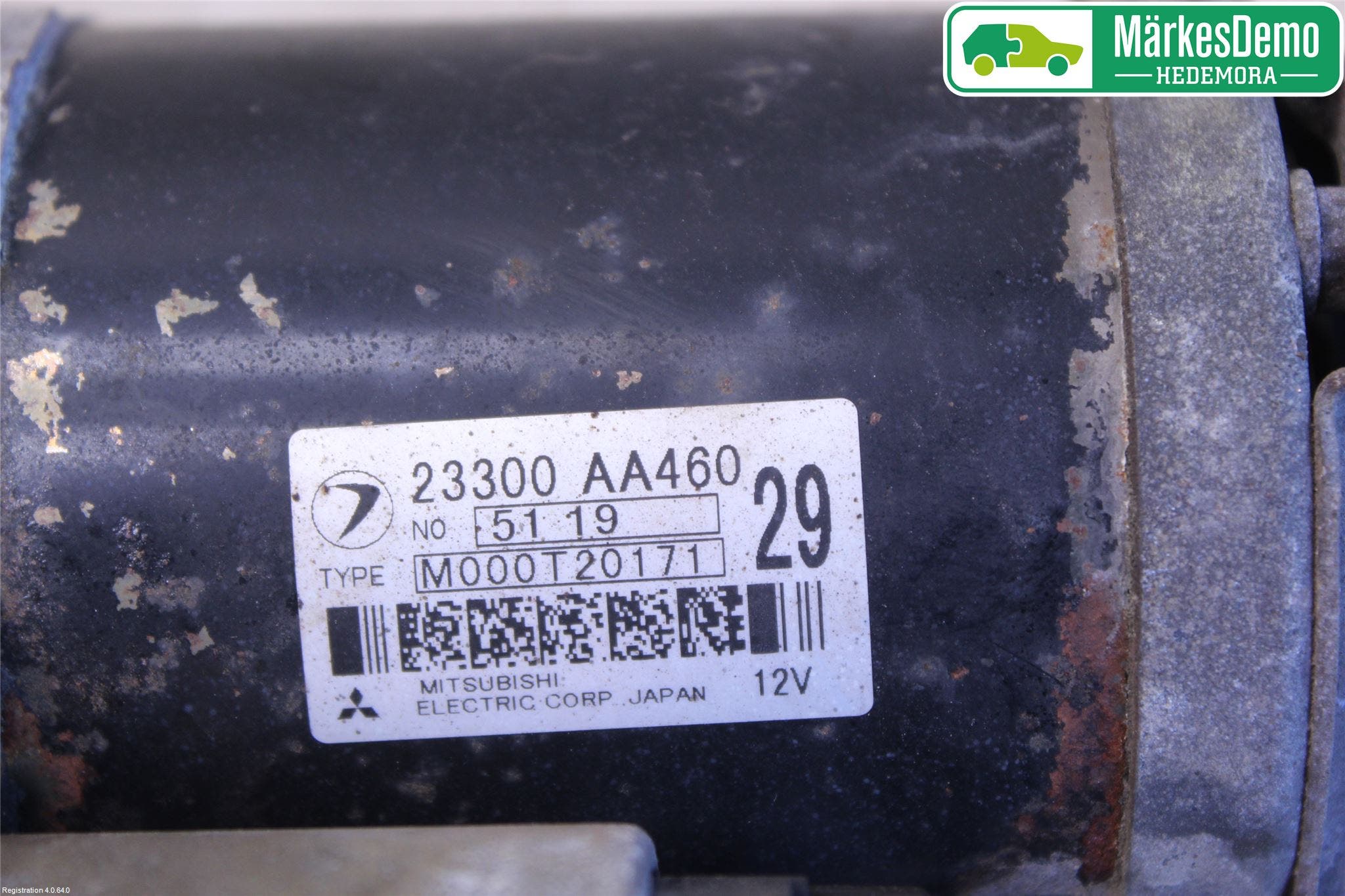 Subaru LEGACY 04-06 Startmotor