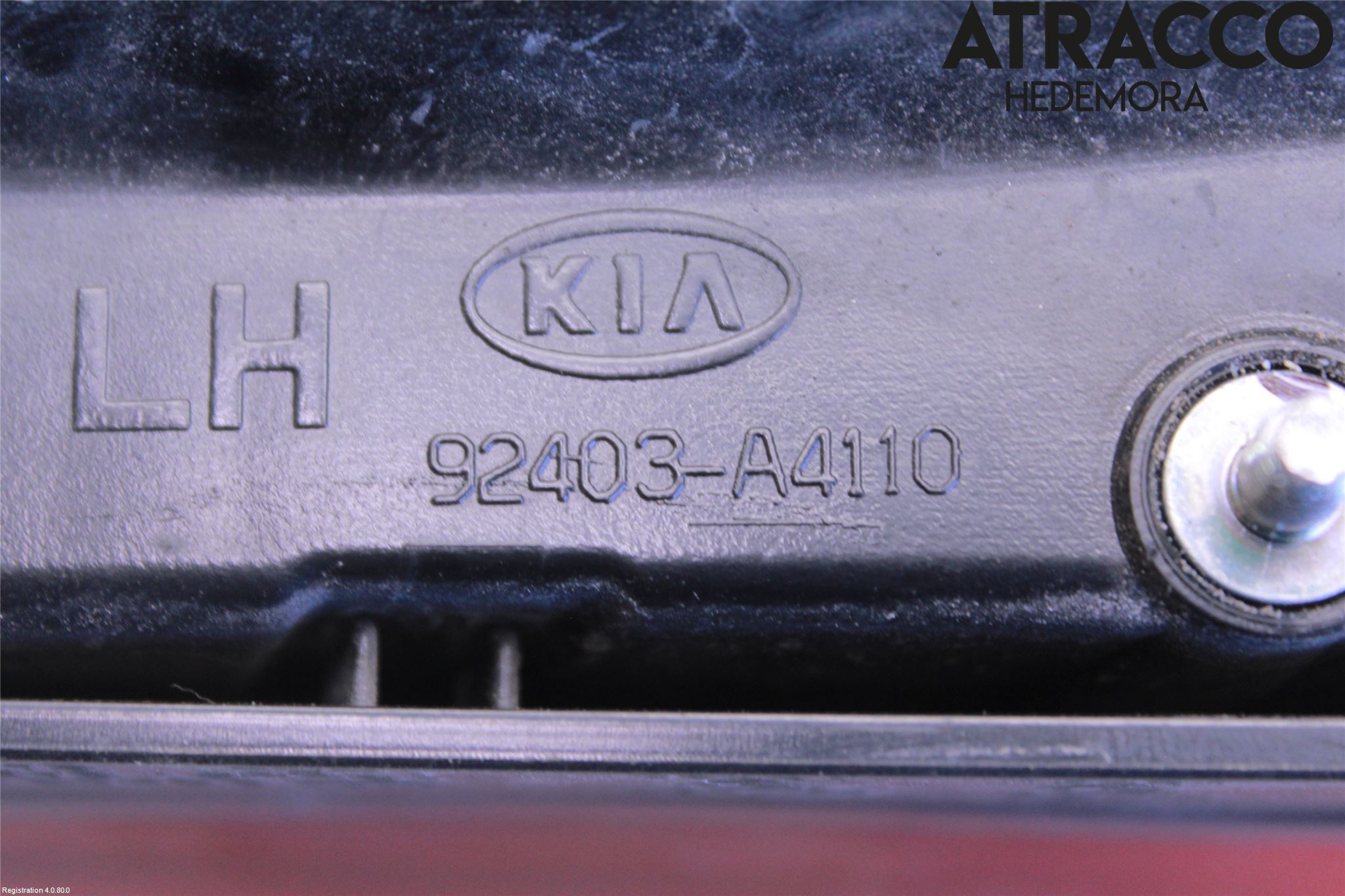Kia CARENS III 13-19 Bakljus Lucka Vä