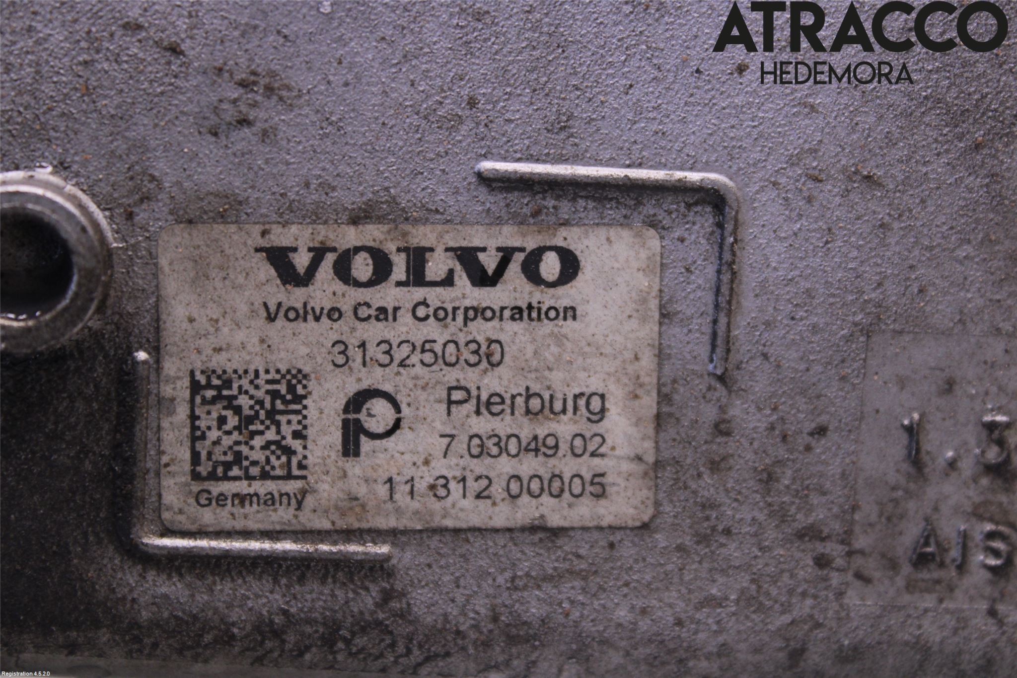 Volvo V70 08-13 Avgaskylare