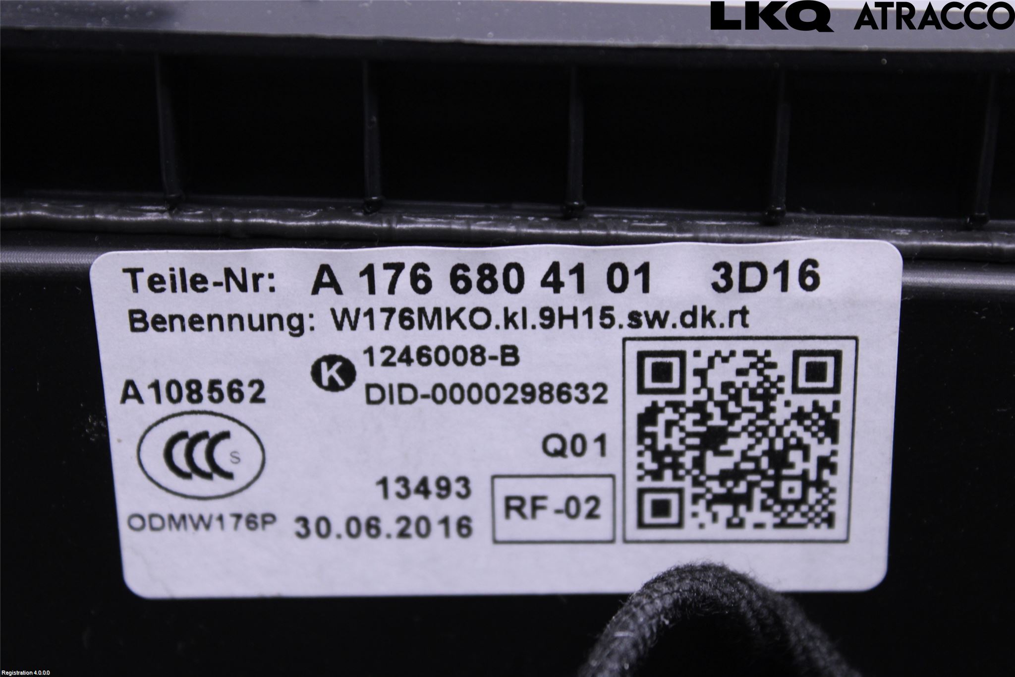 Mercedes-Benz MB CLA-KLASS (C117/X117) 13-19 Inr Tunnelfack