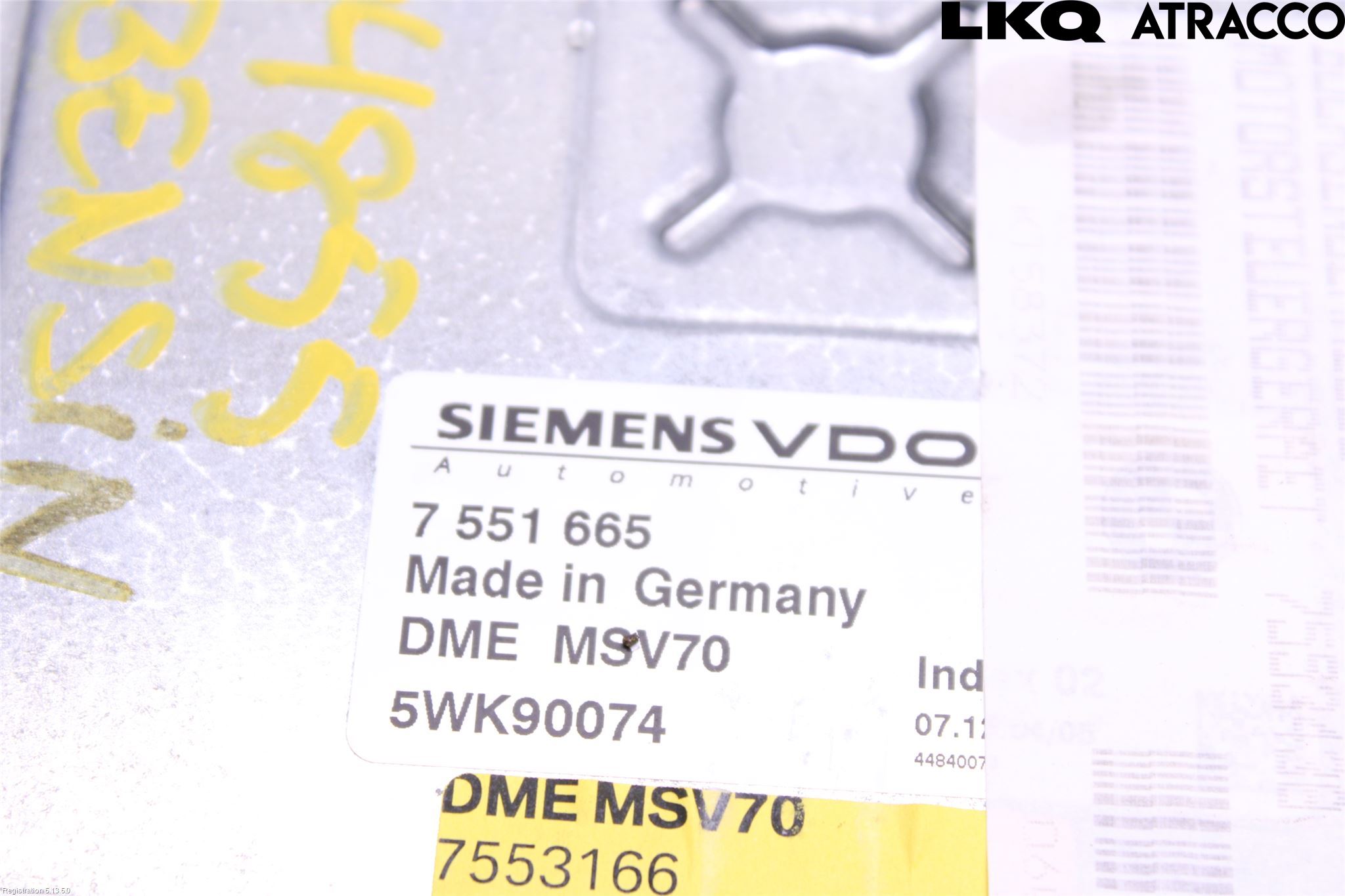 BMW 3 E90/91 SED/TOU 05-12 Styrenhet Insprut Bensin