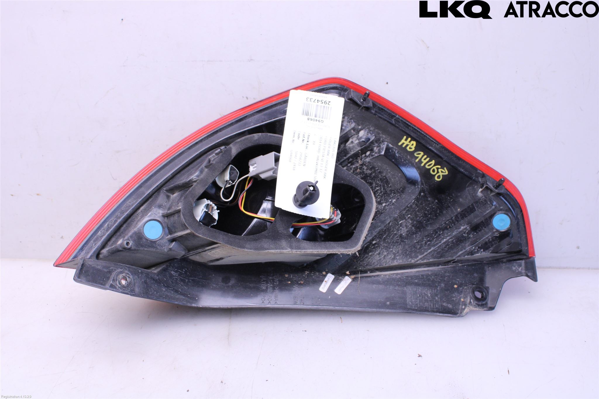 Ford FIESTA 13-17 Bakljus Höger