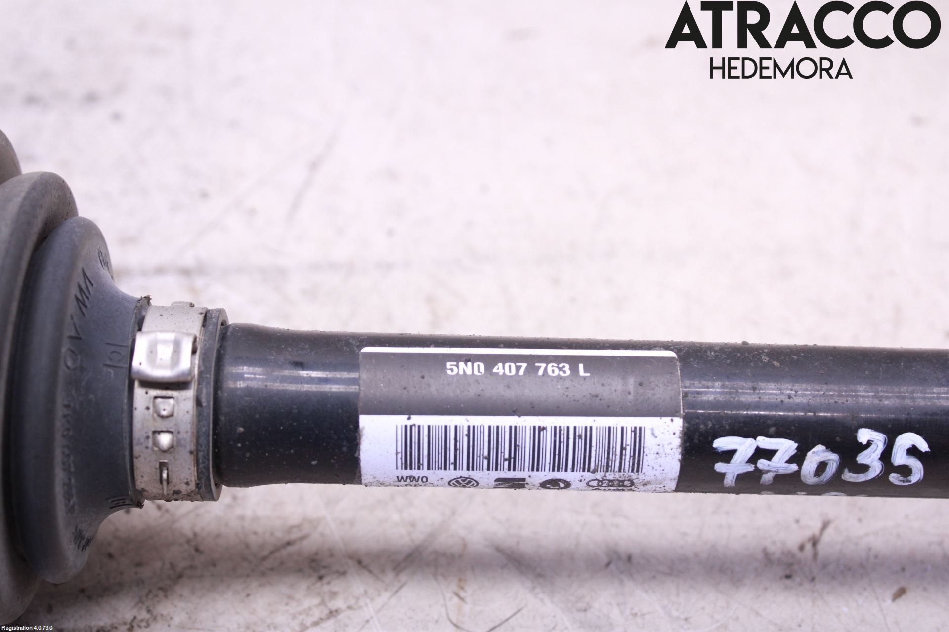 Audi Q3 8U 12-18 Drivaxel Fram Vänster